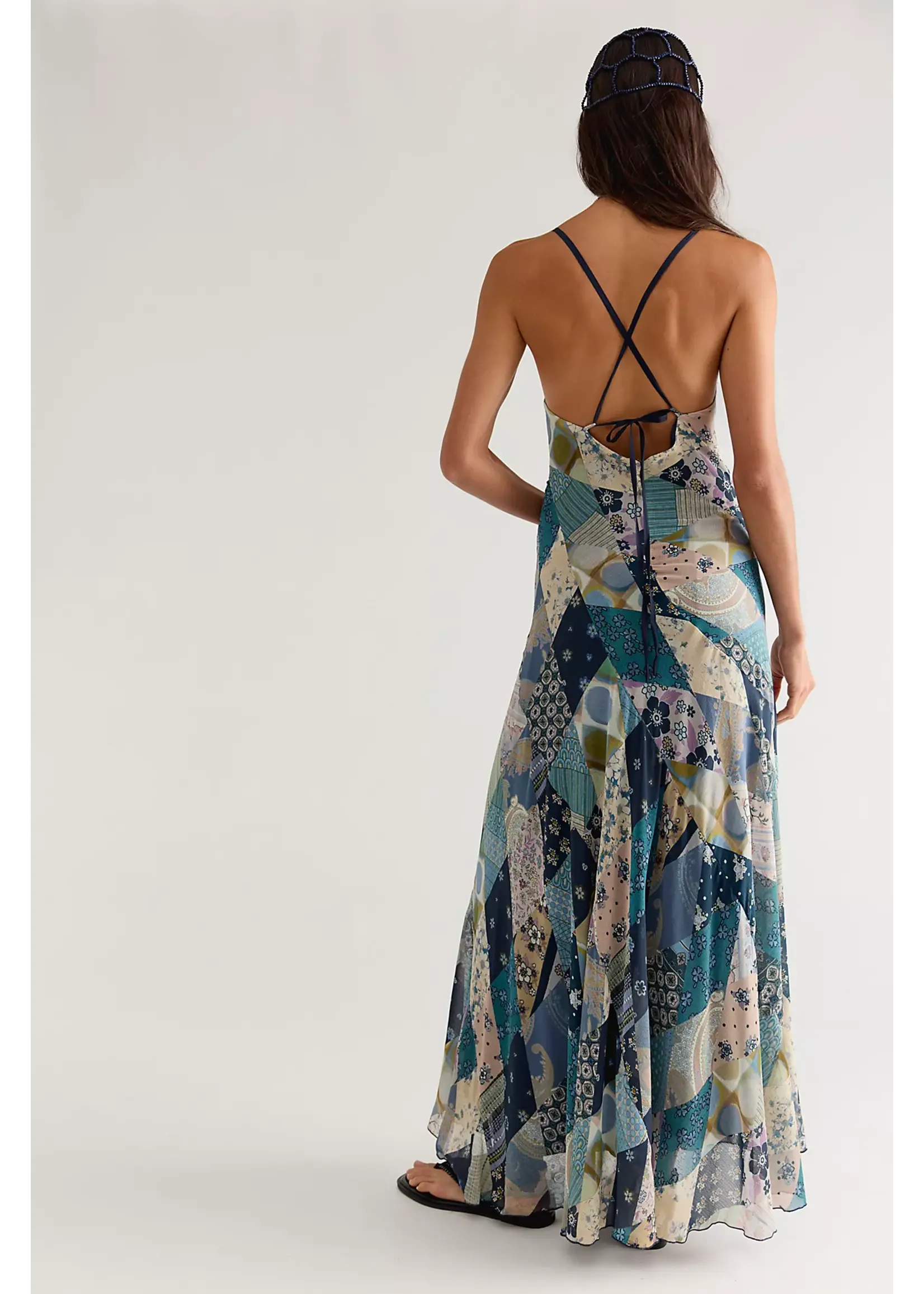 Free People Free People Tis The Season Maxi - Storm Combo