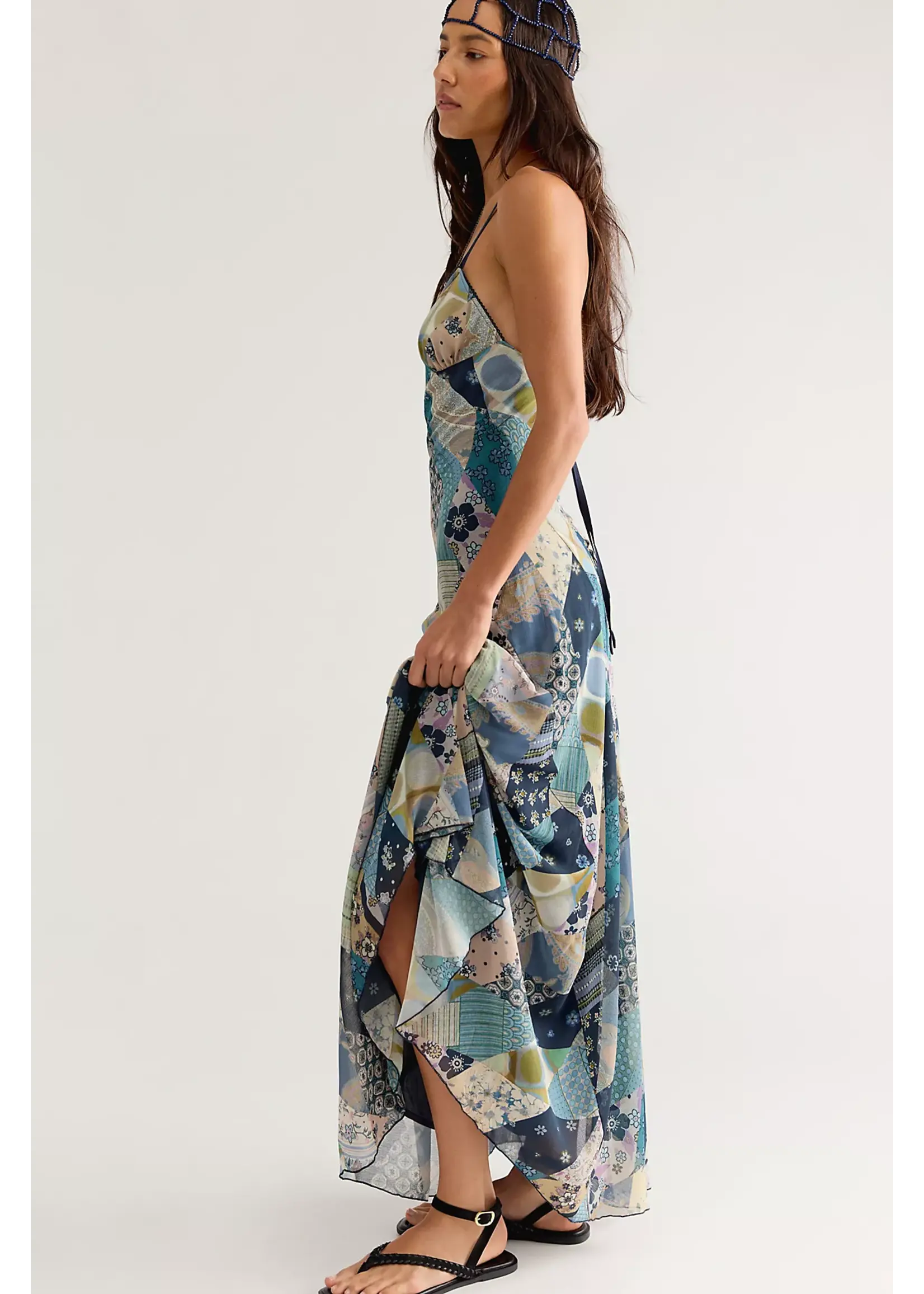 Free People Free People Tis The Season Maxi - Storm Combo