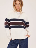 Gentle Fawn Chandail à Rayures Idris - Cream Stripe