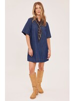 Gentle Fawn Robe Courte Penelope - Dark Wash