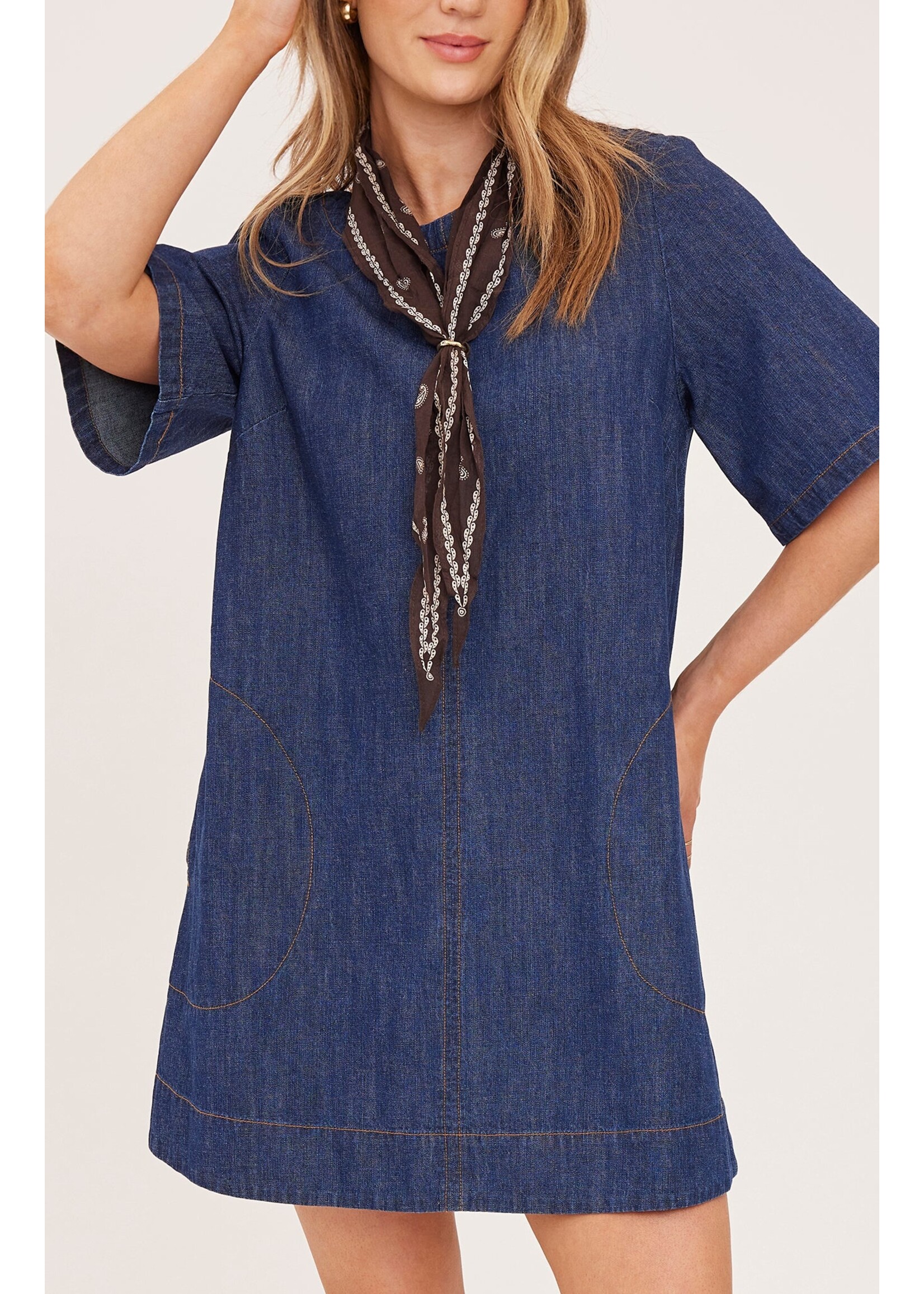 Gentle Fawn Robe Courte Penelope - Dark Wash