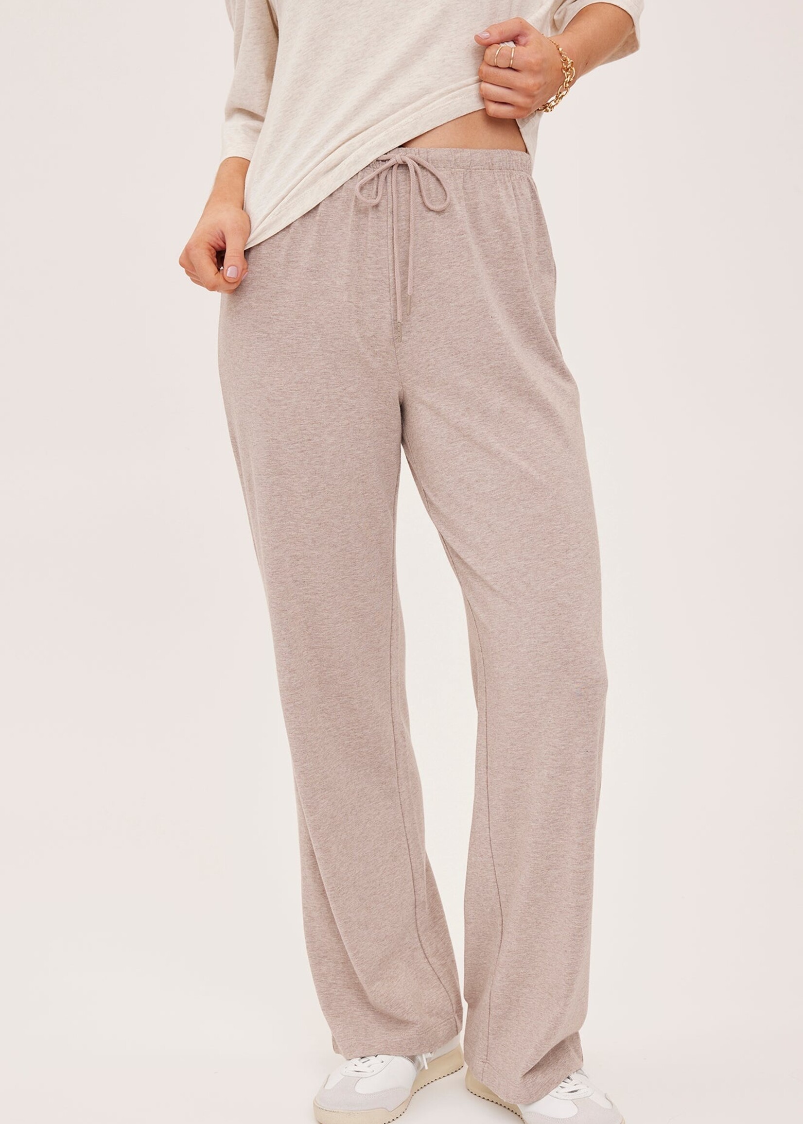 Gentle Fawn Milo Pants - Heather Latte
