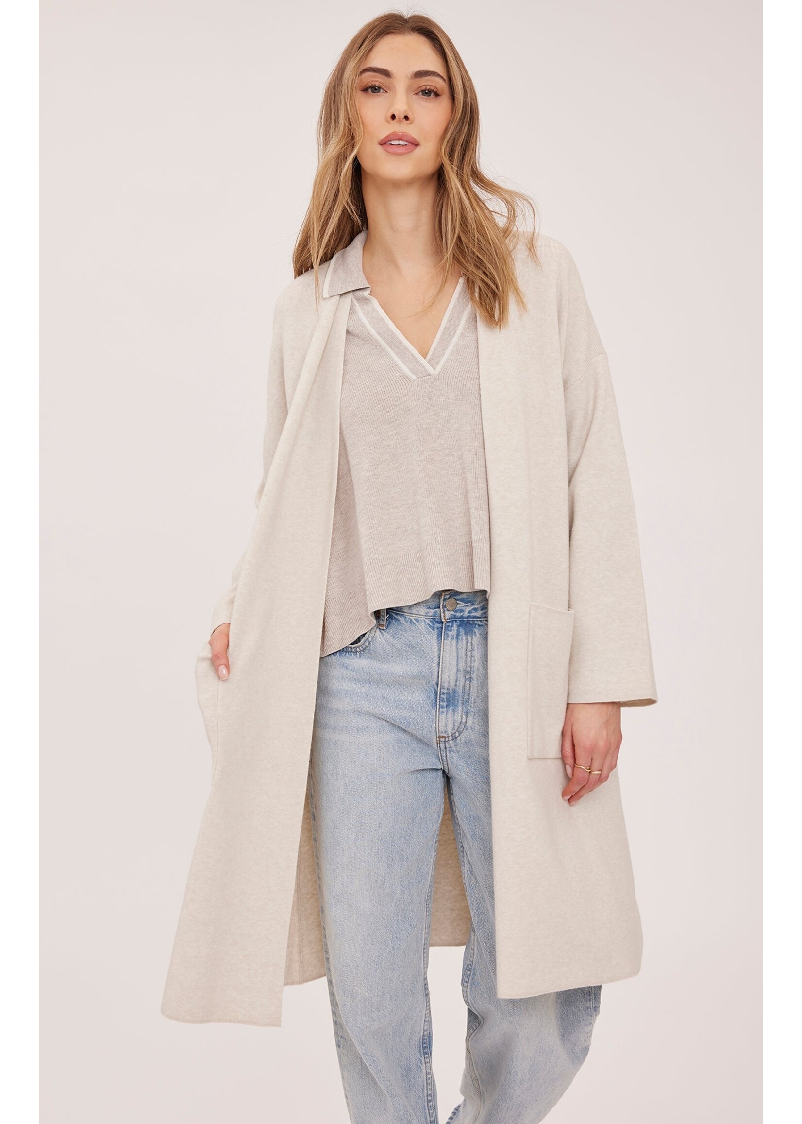 Gentle Fawn Blake Cardigan - Heather Cream