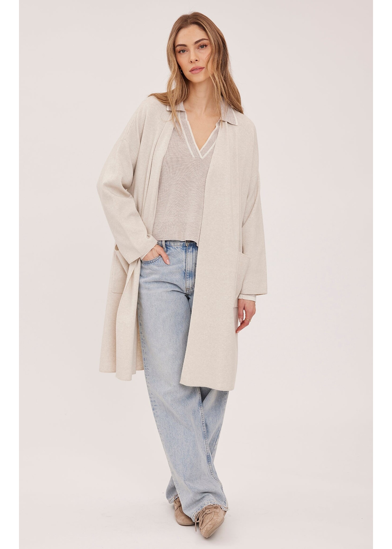 Gentle Fawn Blake Cardigan - Heather Cream