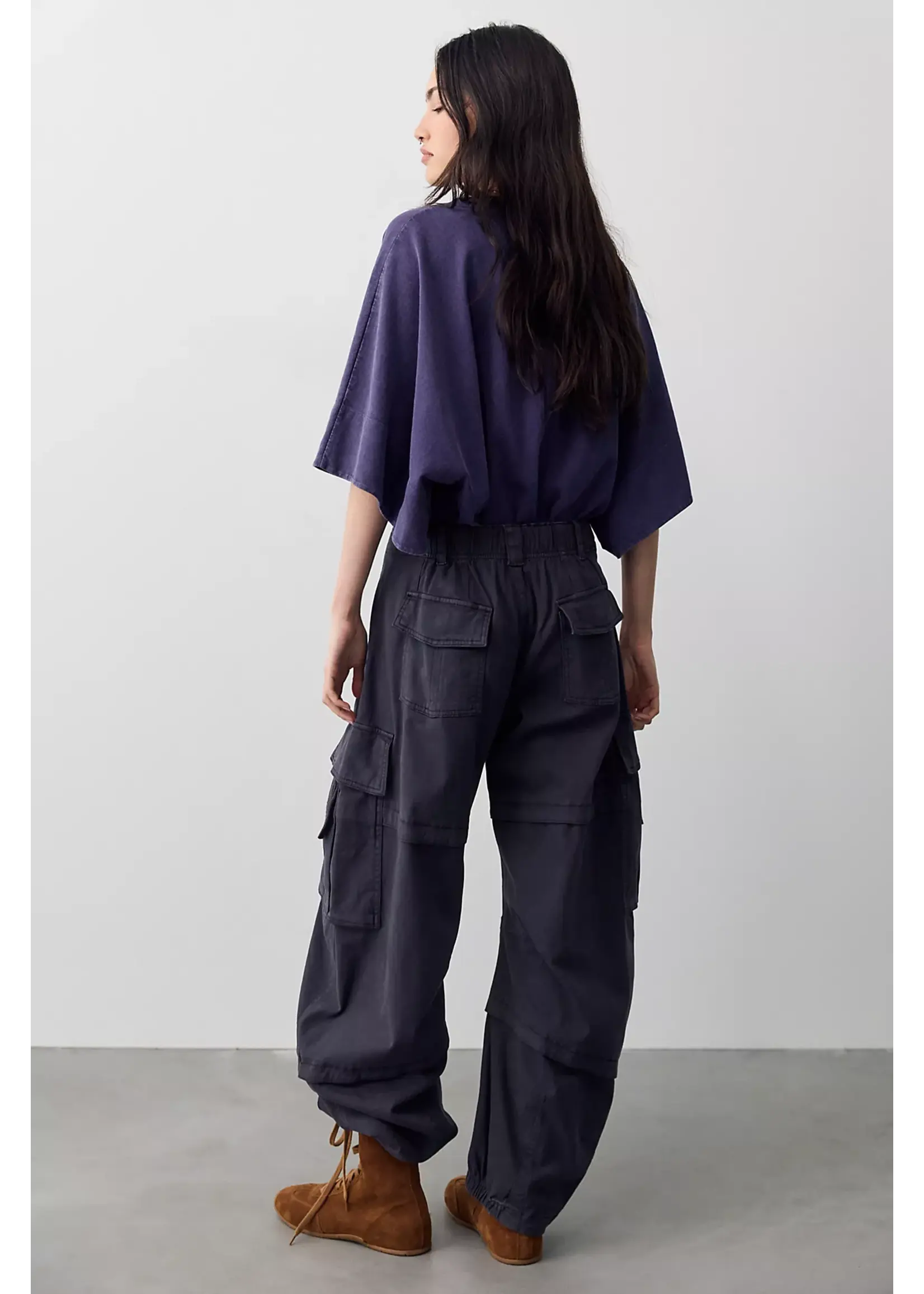 Free People Free People Reef Curved Cargo Twill Pant ( Deux Couleurs )