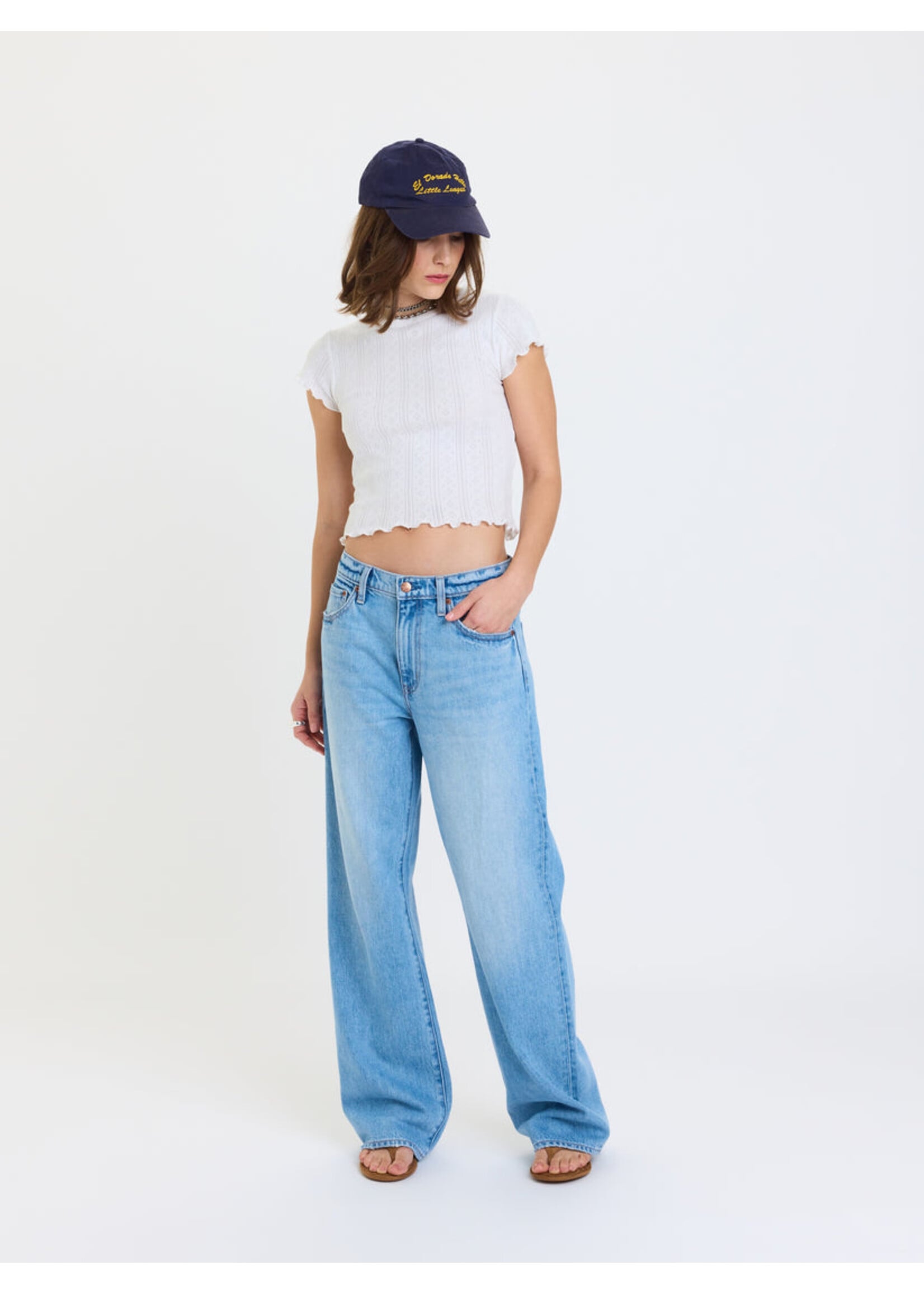 Daze Daze Denim 2K Taille Mi-Haute Relax Baggy - Pulse