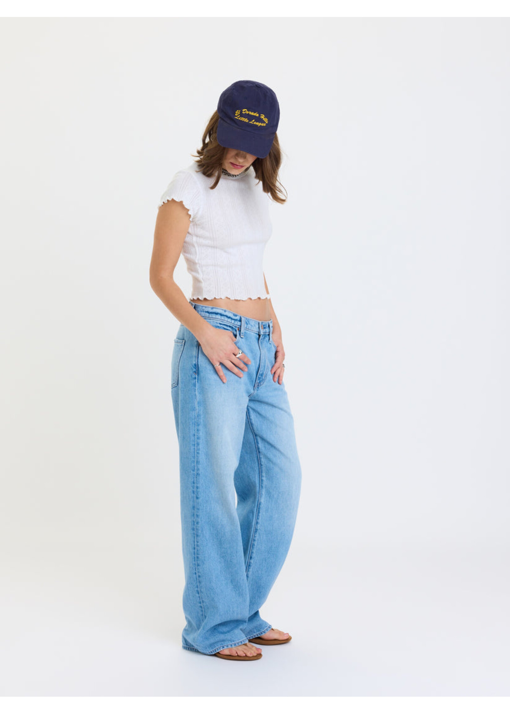 Daze Daze Denim 2K Mid Rise Relaxed Baggy - Pulse