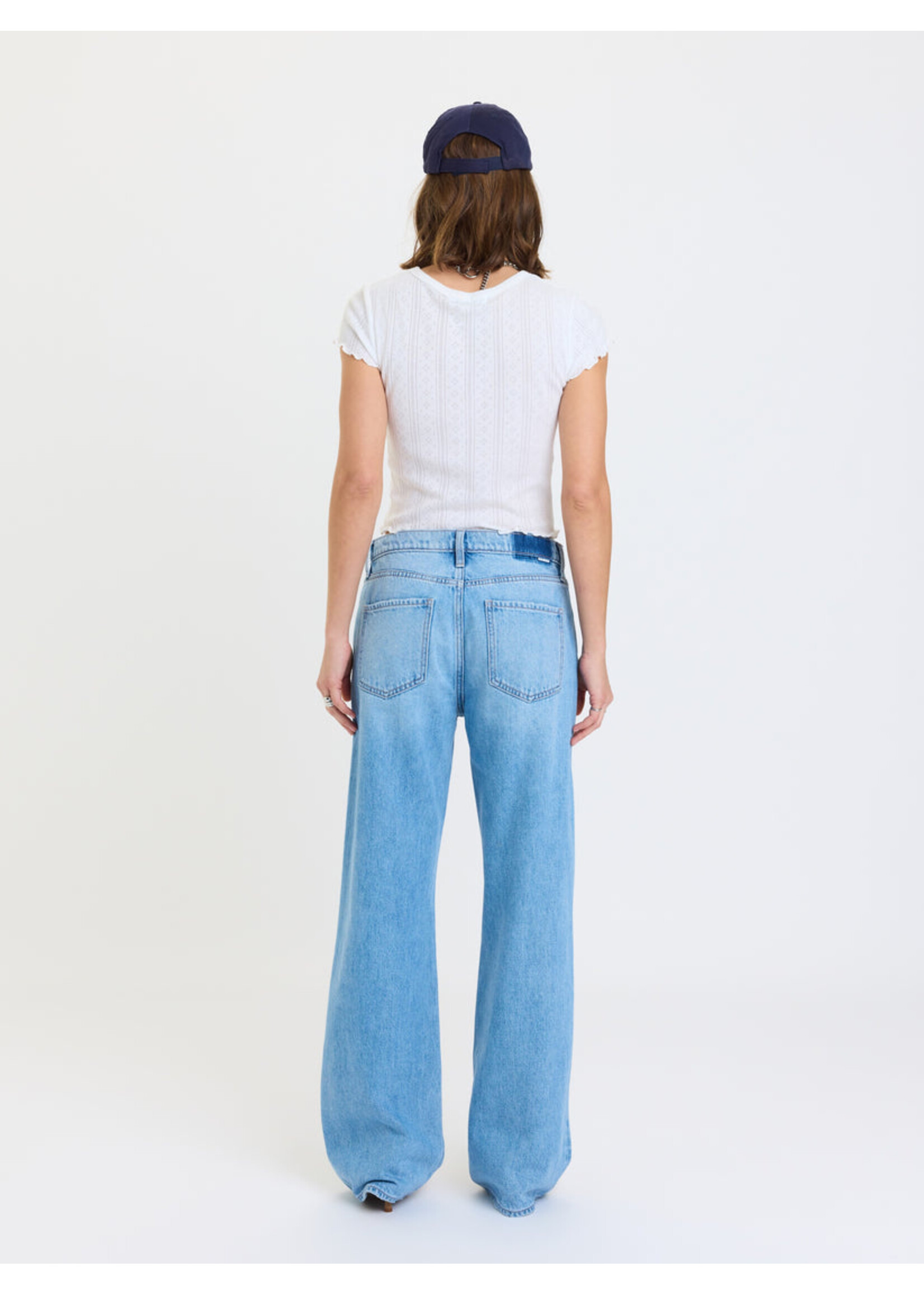 Daze Daze Denim 2K Mid Rise Relaxed Baggy - Pulse