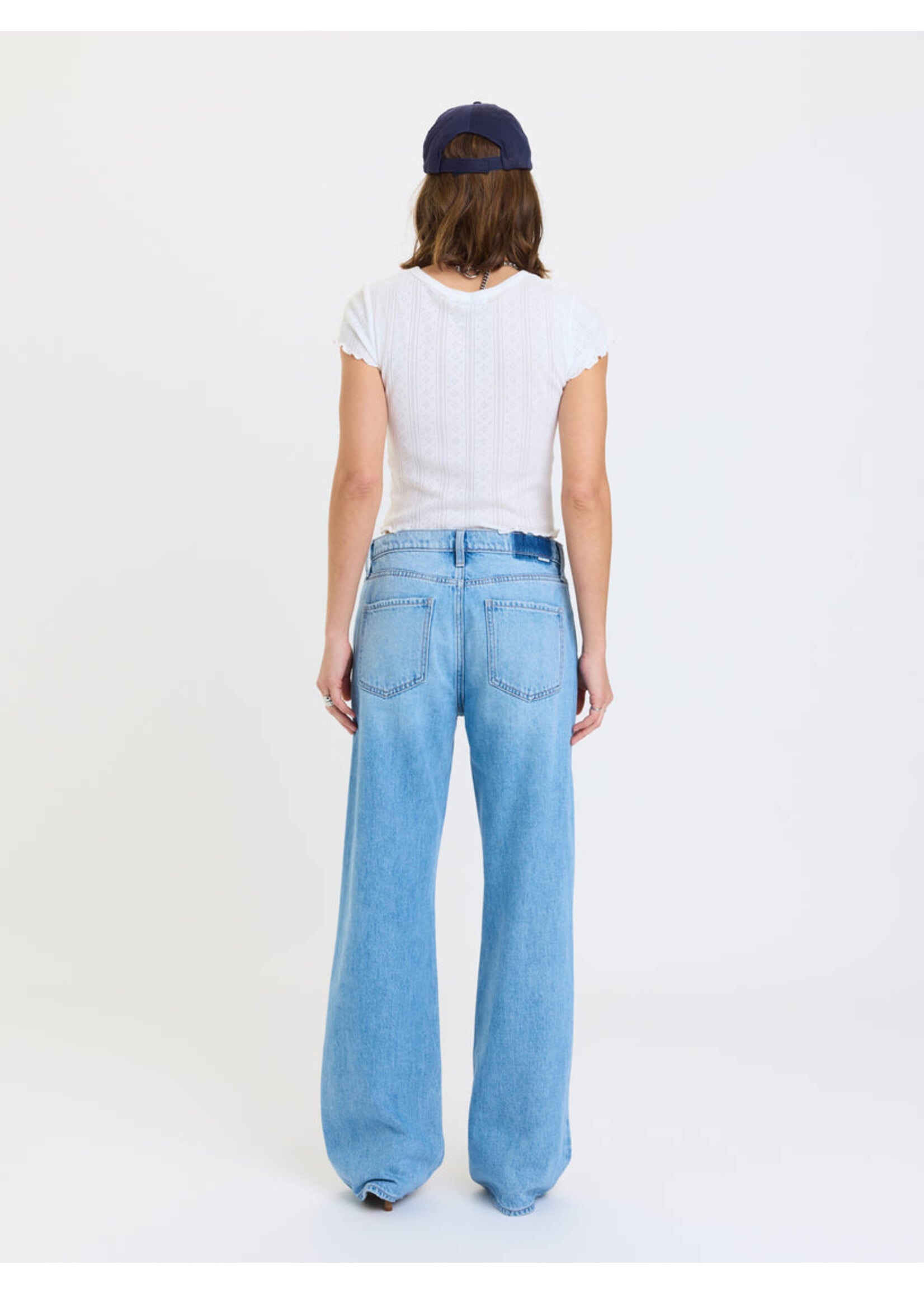 Daze Daze Denim 2K Taille Mi-Haute Relax Baggy - Pulse