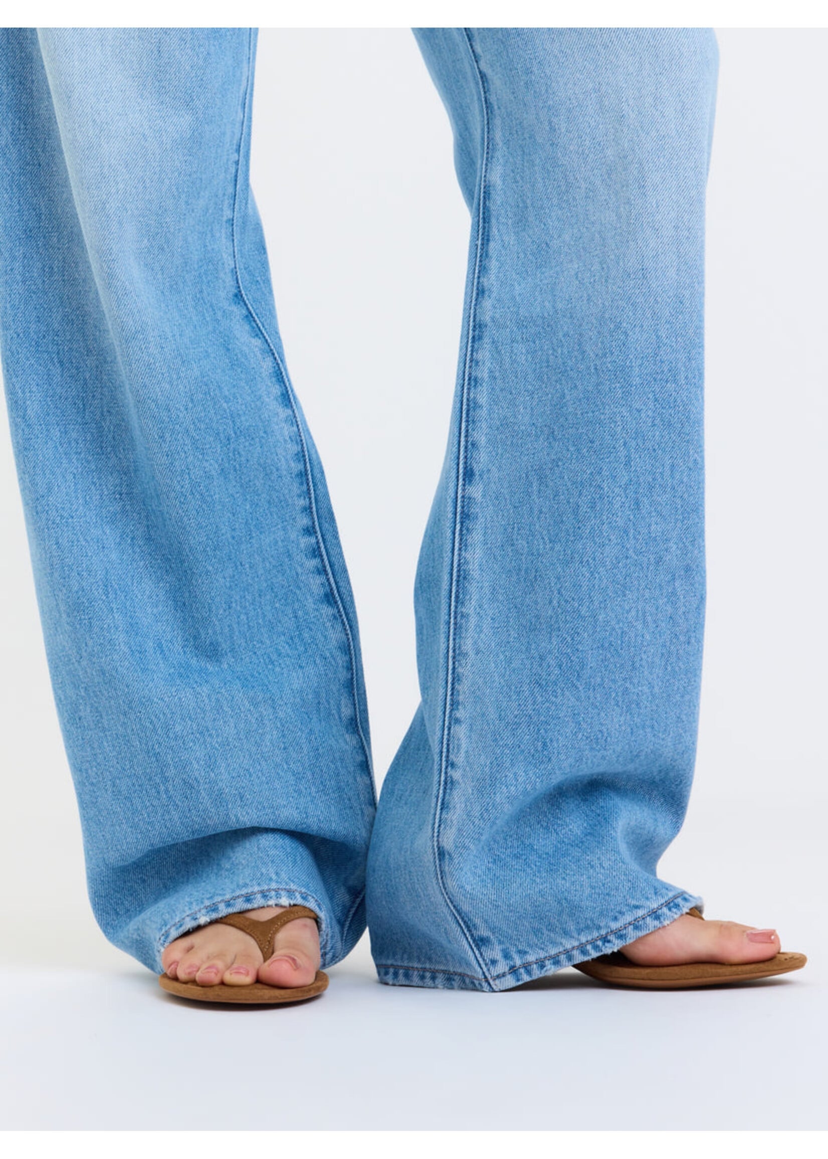 Daze Daze Denim 2K Taille Mi-Haute Relax Baggy - Pulse