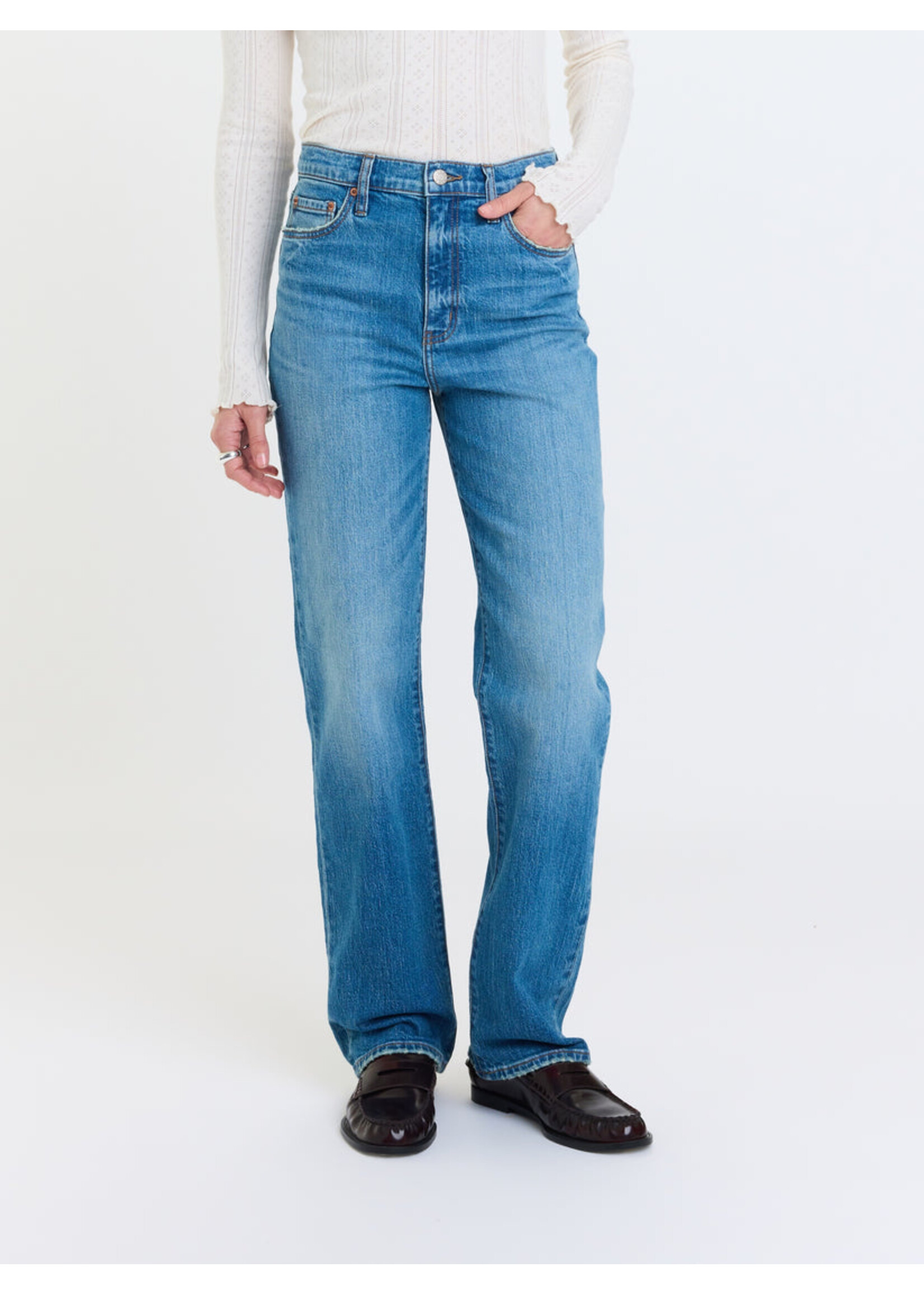 Daze Daze Denim Sundaze High Rise Vintage Straight - Cloudline