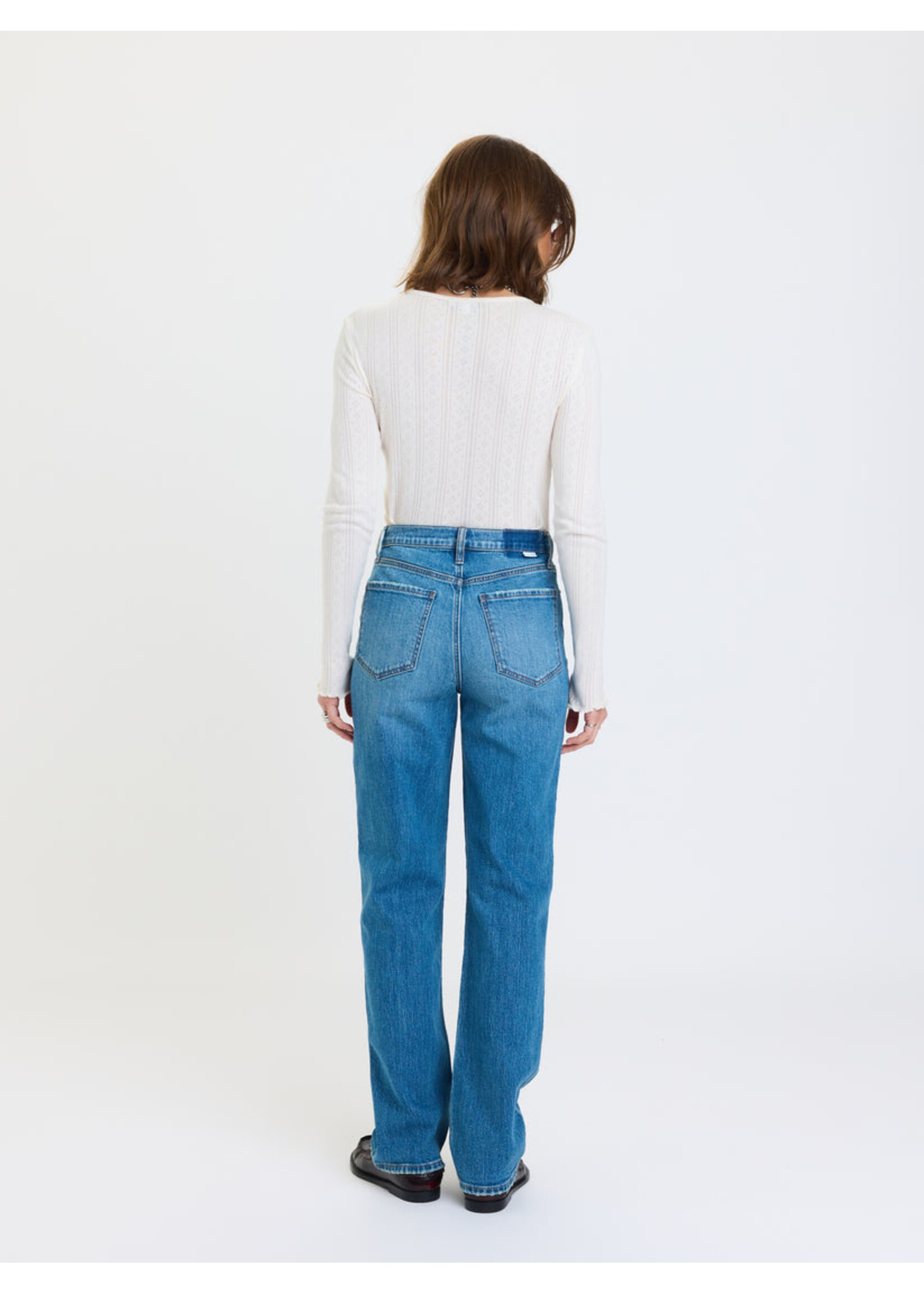 Daze Daze Denim Sundaze High Rise Vintage Straight - Cloudline