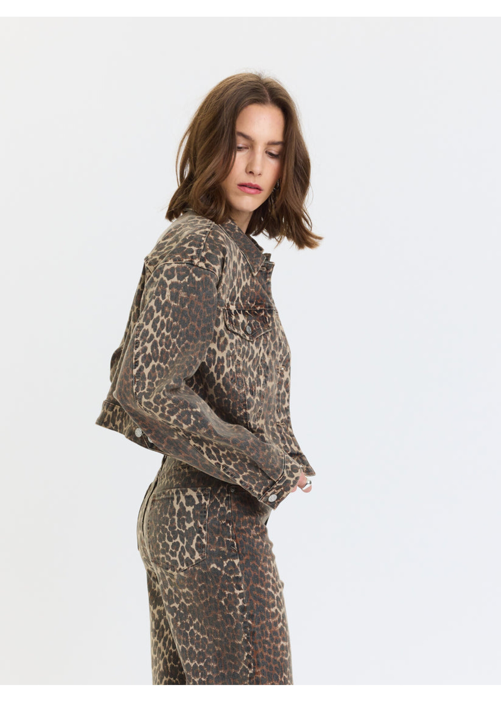 Daze Daze Denim Del Mar Veste Trucker Courte - Cool Cat