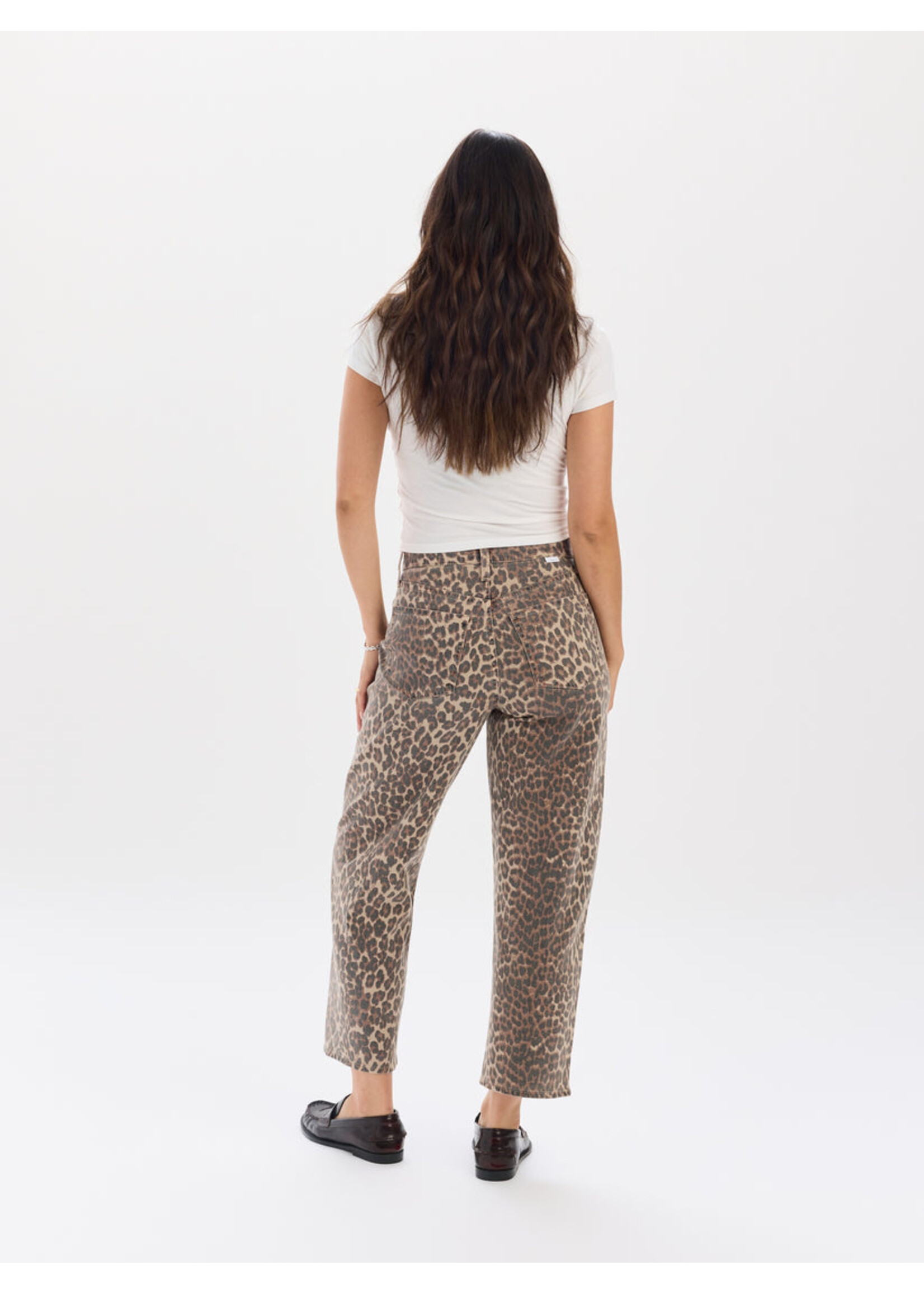 Daze Daze Denim Westward Barrel Leg Denim - Cool Cat