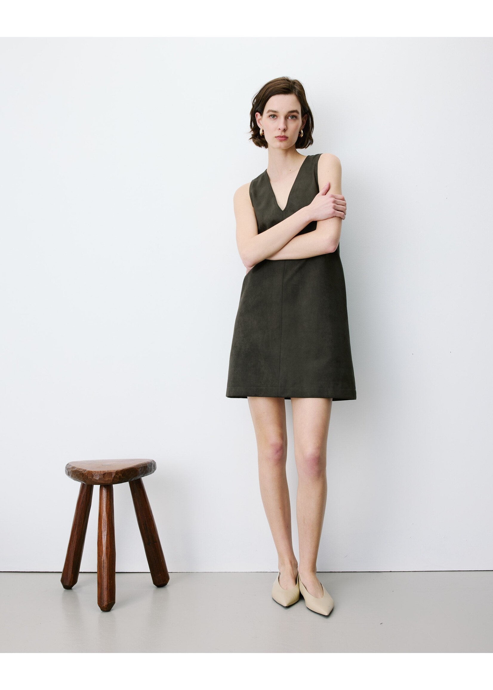 Grace and Mila Grace and Mila Anaya Dress - Kaki