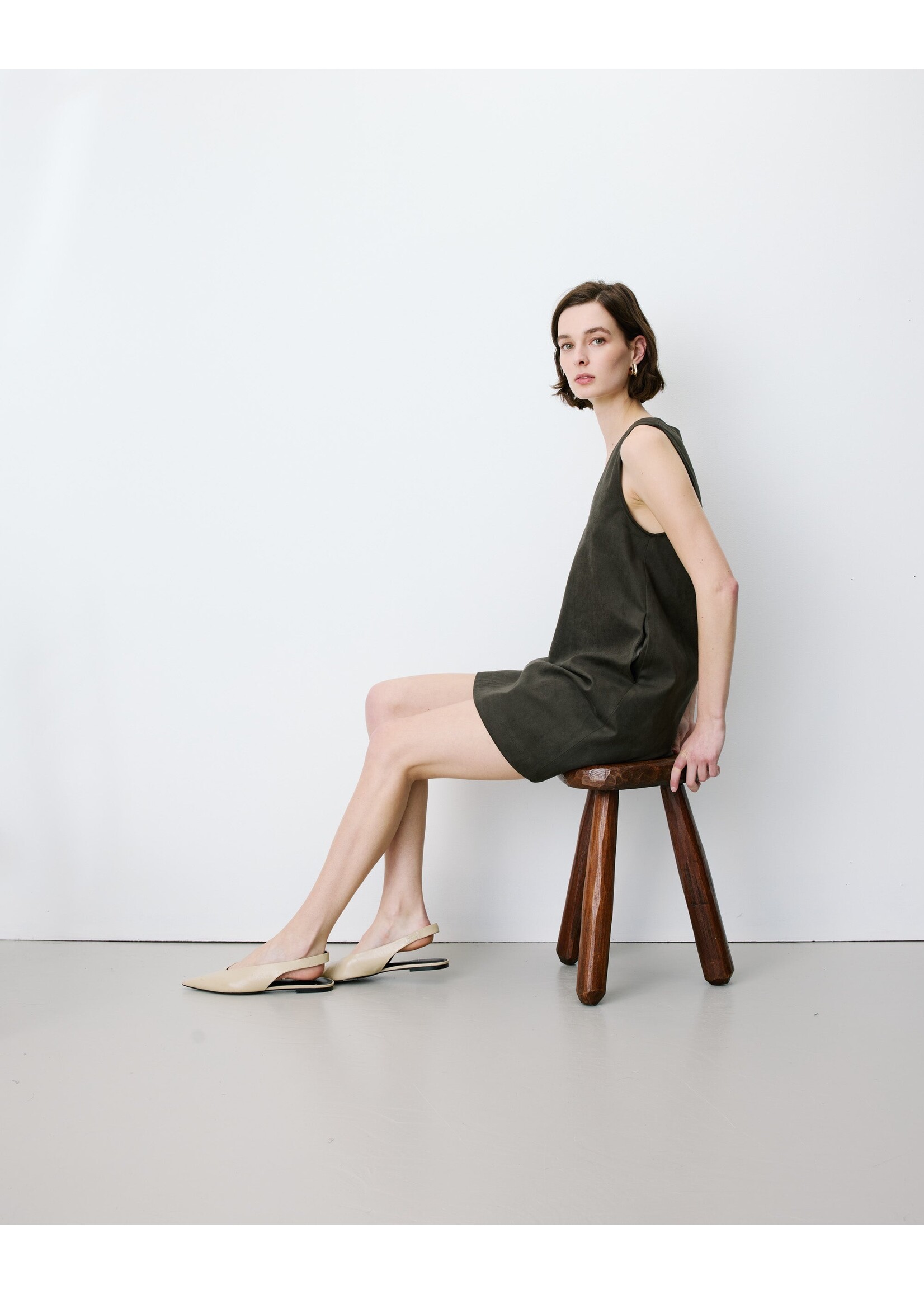 Grace and Mila Grace and Mila Anaya Dress - Kaki