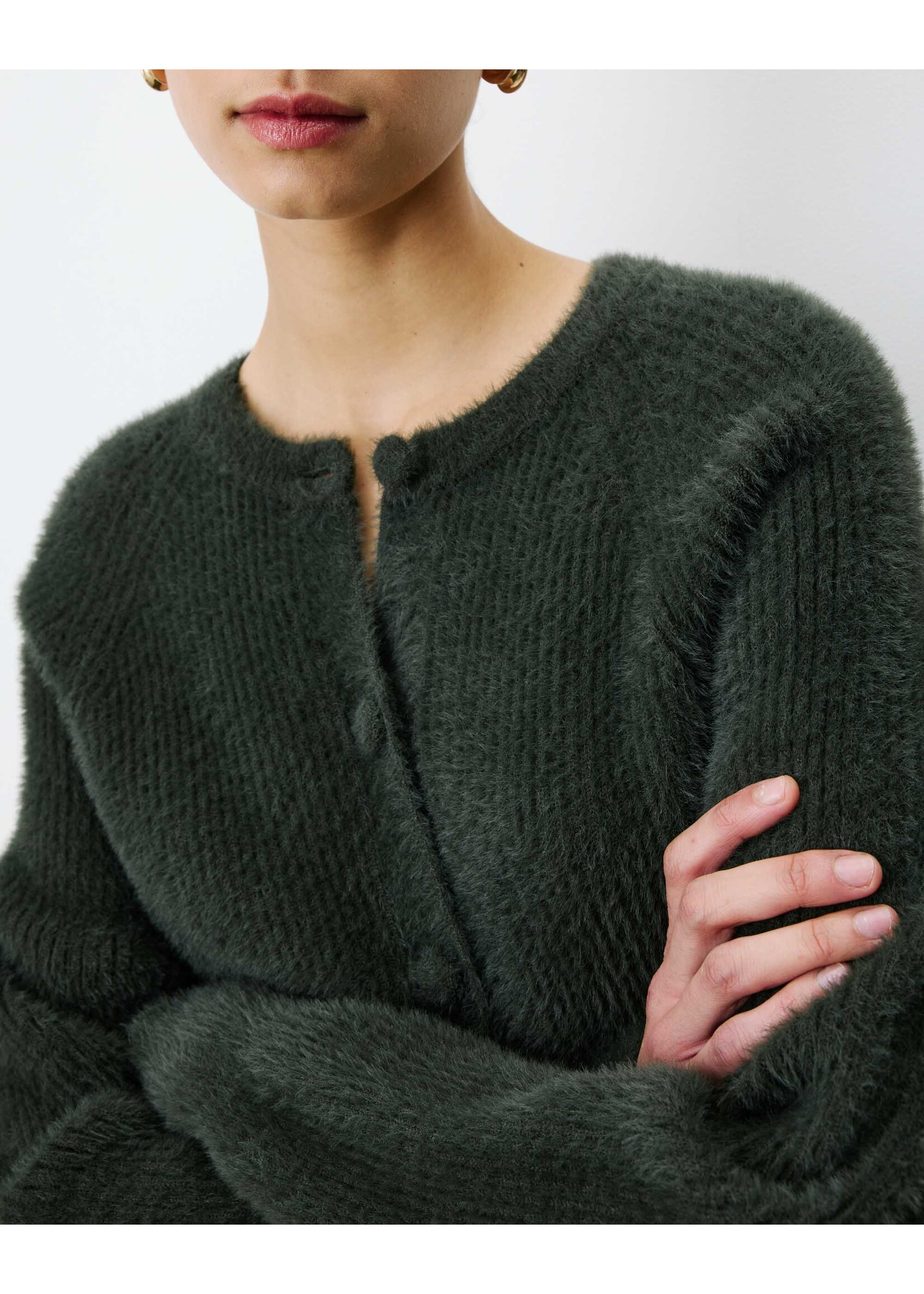 Grace and Mila Grace and Mila Aleron Cardigan - Kaki