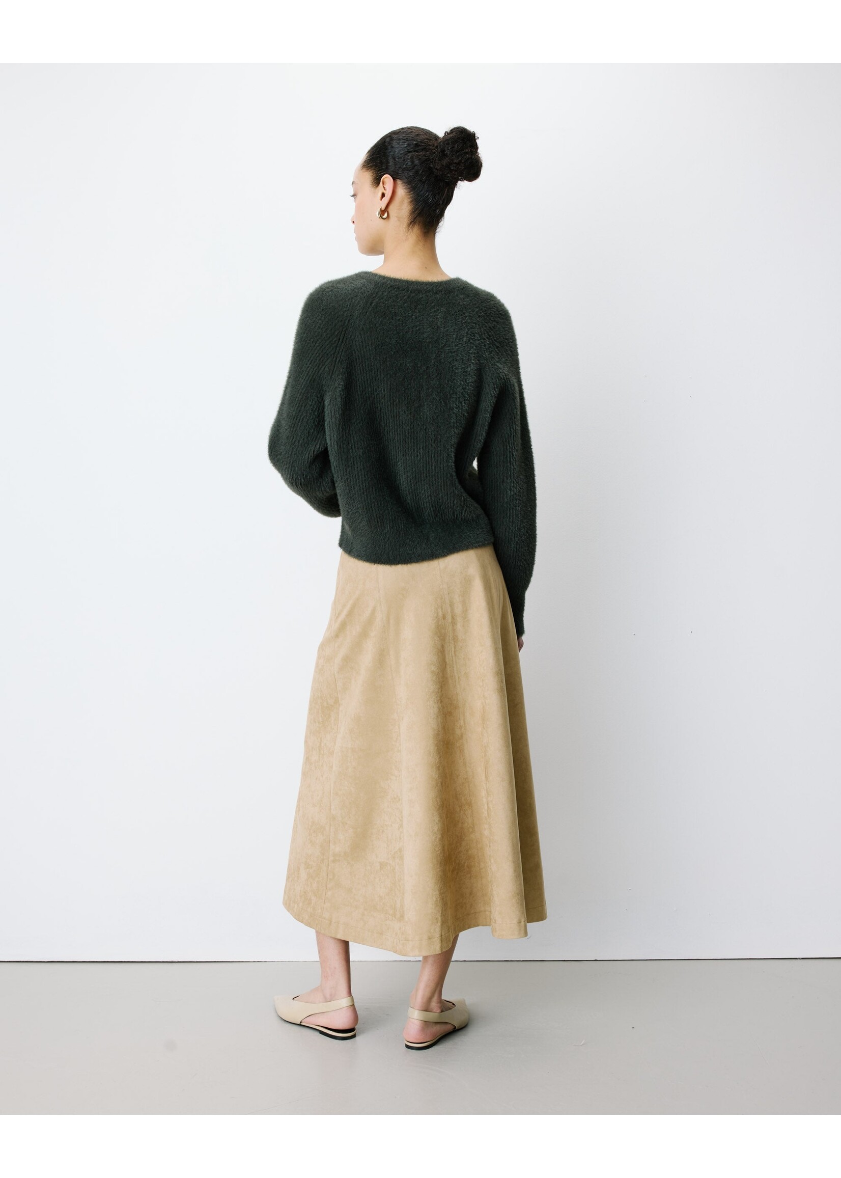 Grace and Mila Grace and Mila Aleron Cardigan - Kaki