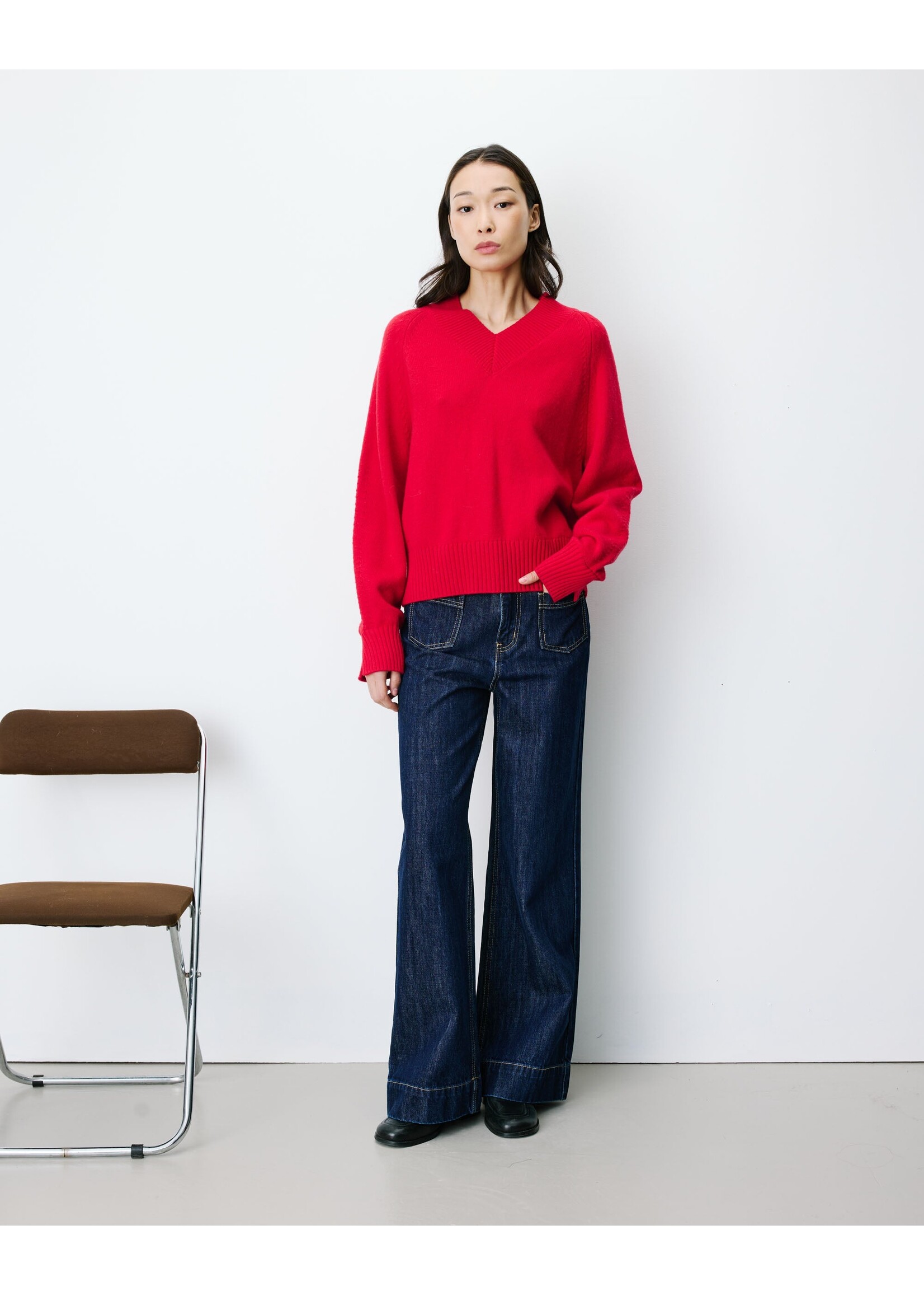 Grace and Mila Grace and Mila Sweater Alden - Rouge