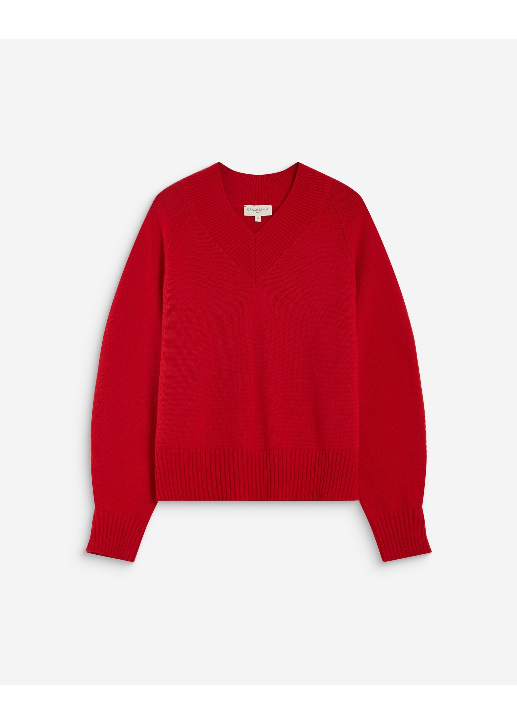 Grace and Mila Grace and Mila Sweater Alden - Rouge