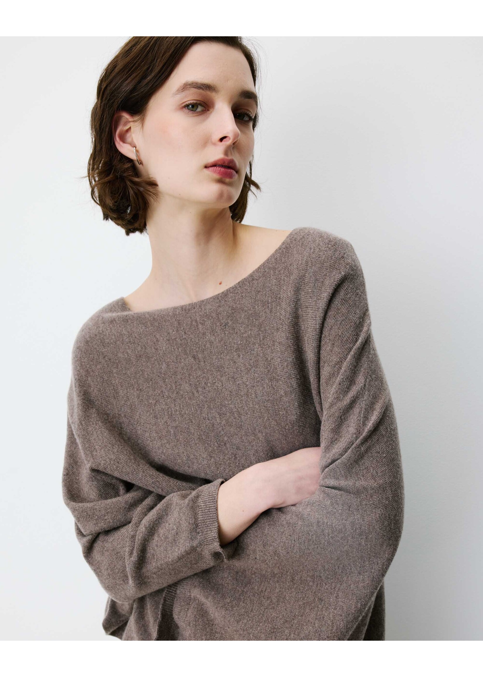Grace and Mila Grace and Mila Sweater Adela - Taupe