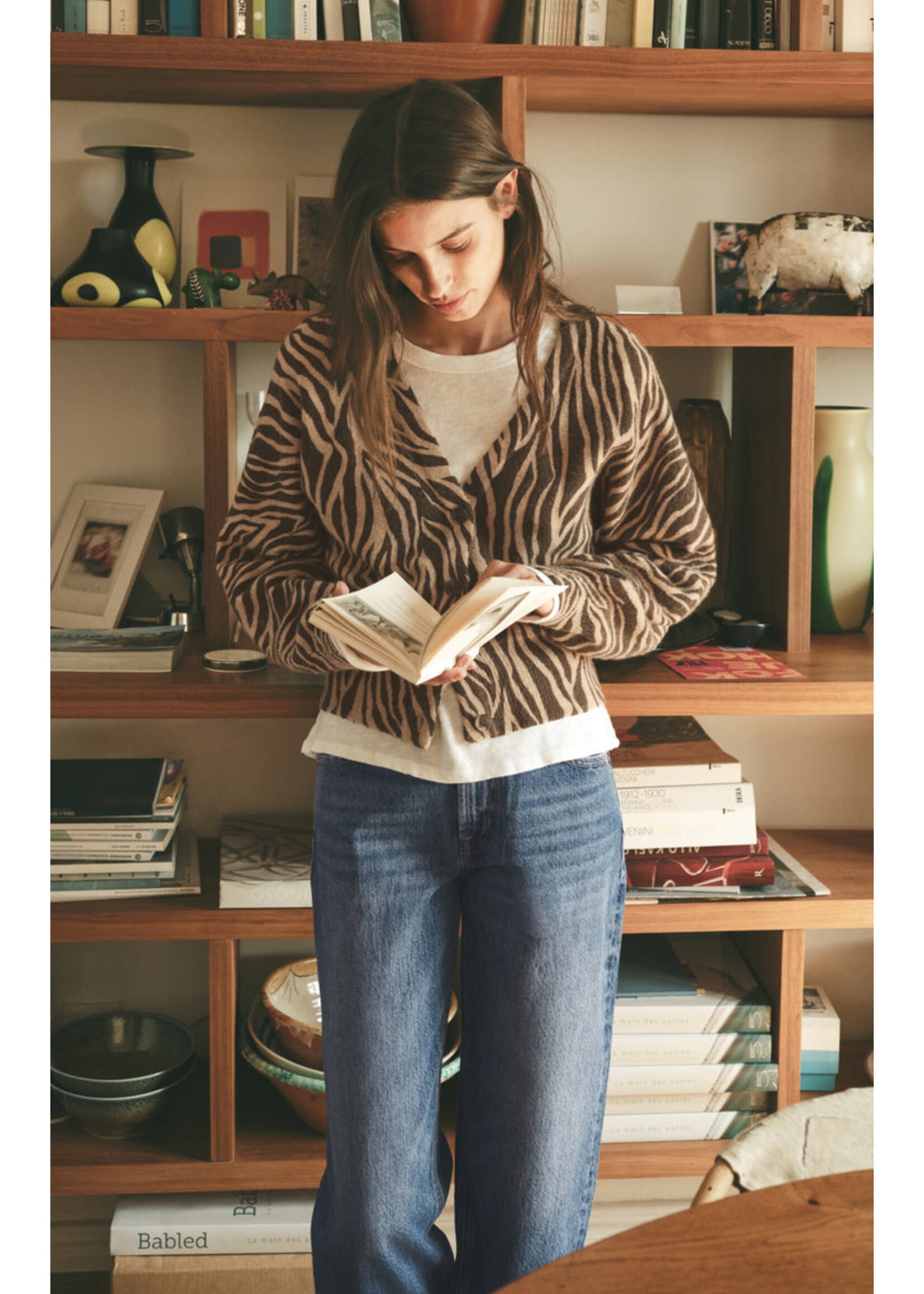 Z-Supply Z-Supply Cardigan ''All The Wild'' - Chocolate Foncé