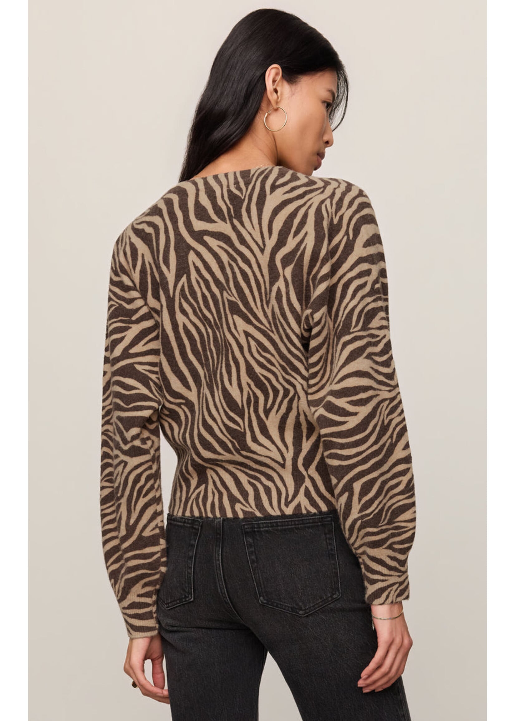 Z-Supply Z-Supply Cardigan ''All The Wild'' - Chocolate Foncé