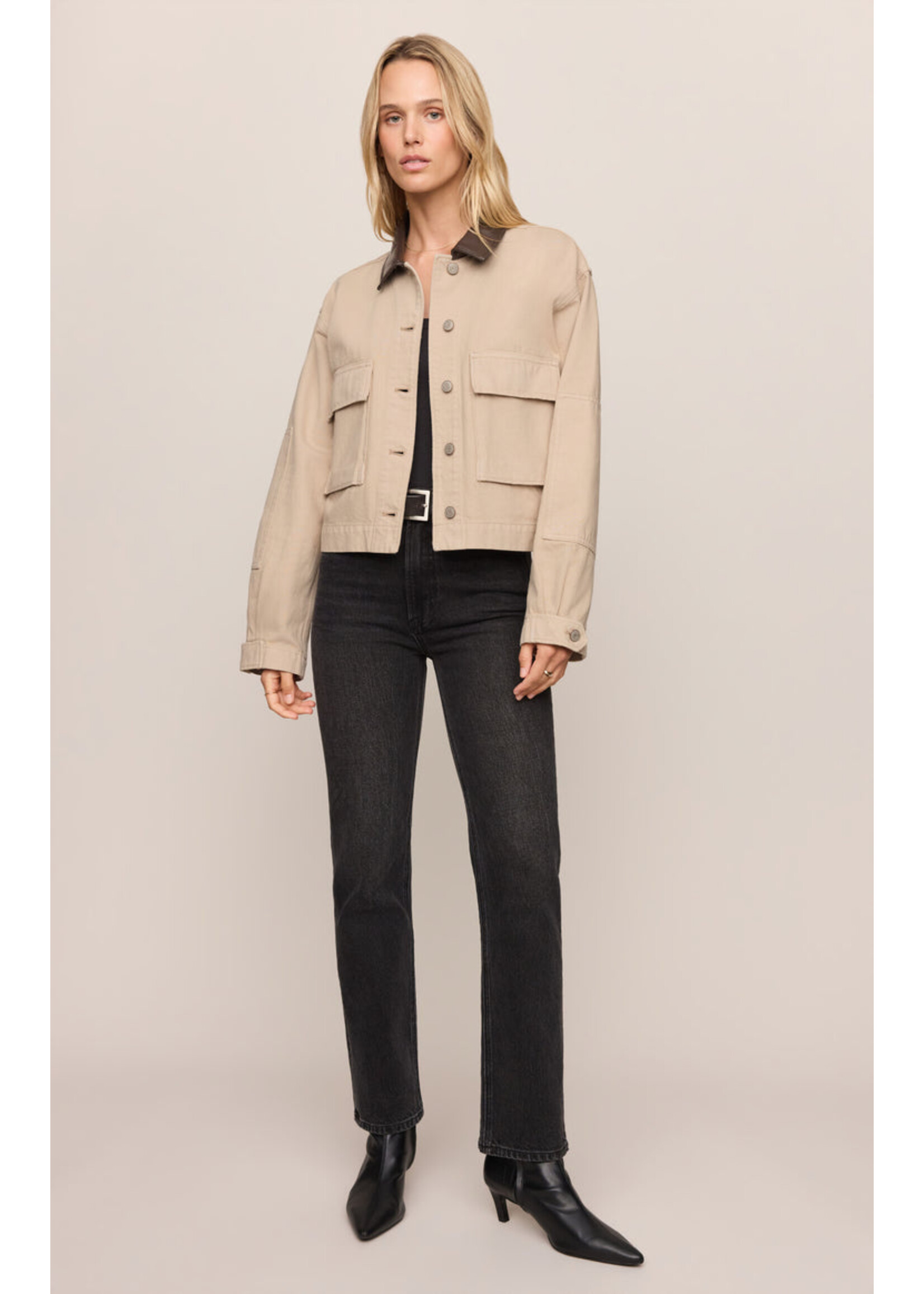 Z-Supply Z-Supply Rey Crop Chore Jacket - Soapstone