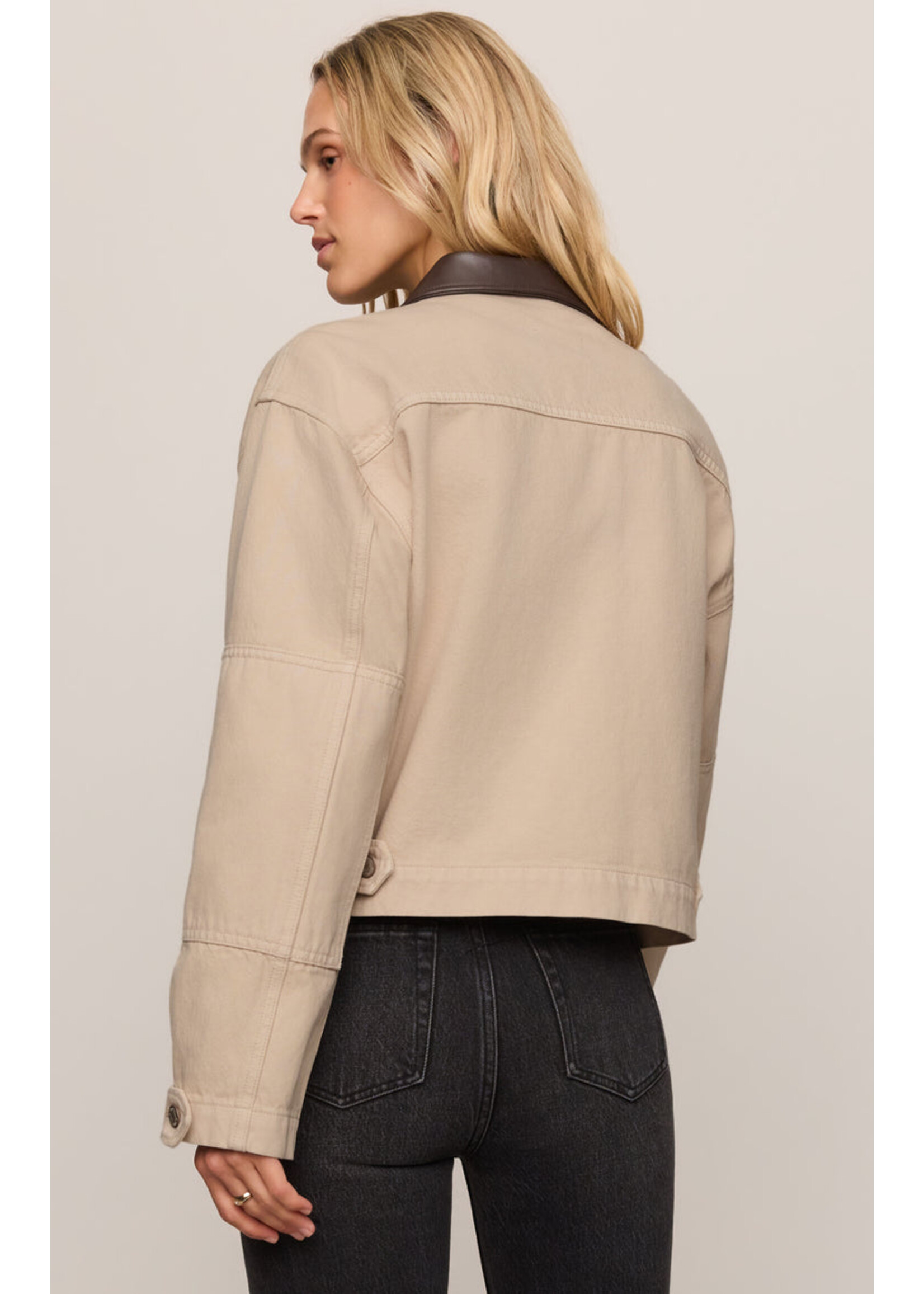 Z-Supply Z-Supply Jacket Court Rey - Soapstone