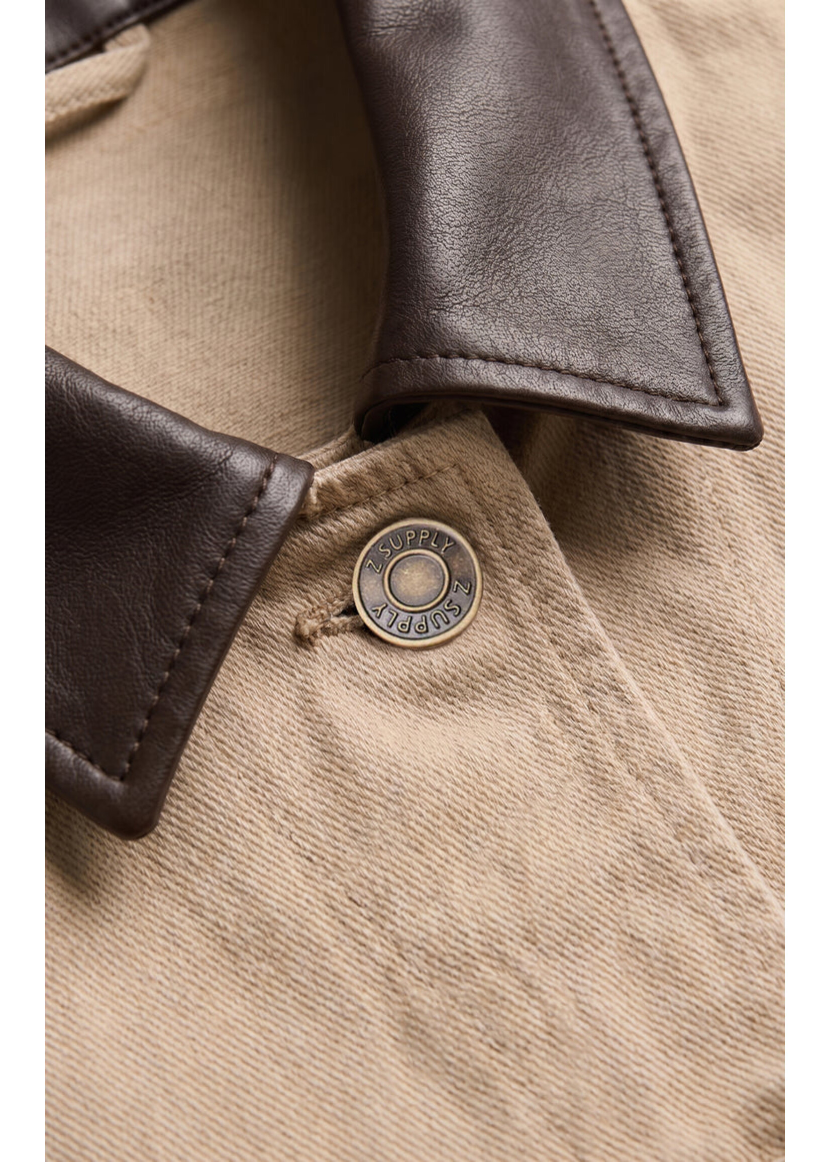 Z-Supply Z-Supply Rey Crop Chore Jacket - Soapstone