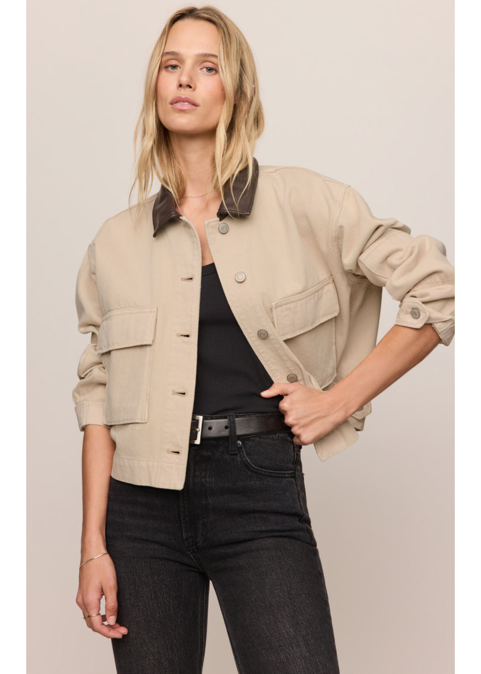 Z-Supply Z-Supply Jacket Court Rey - Soapstone