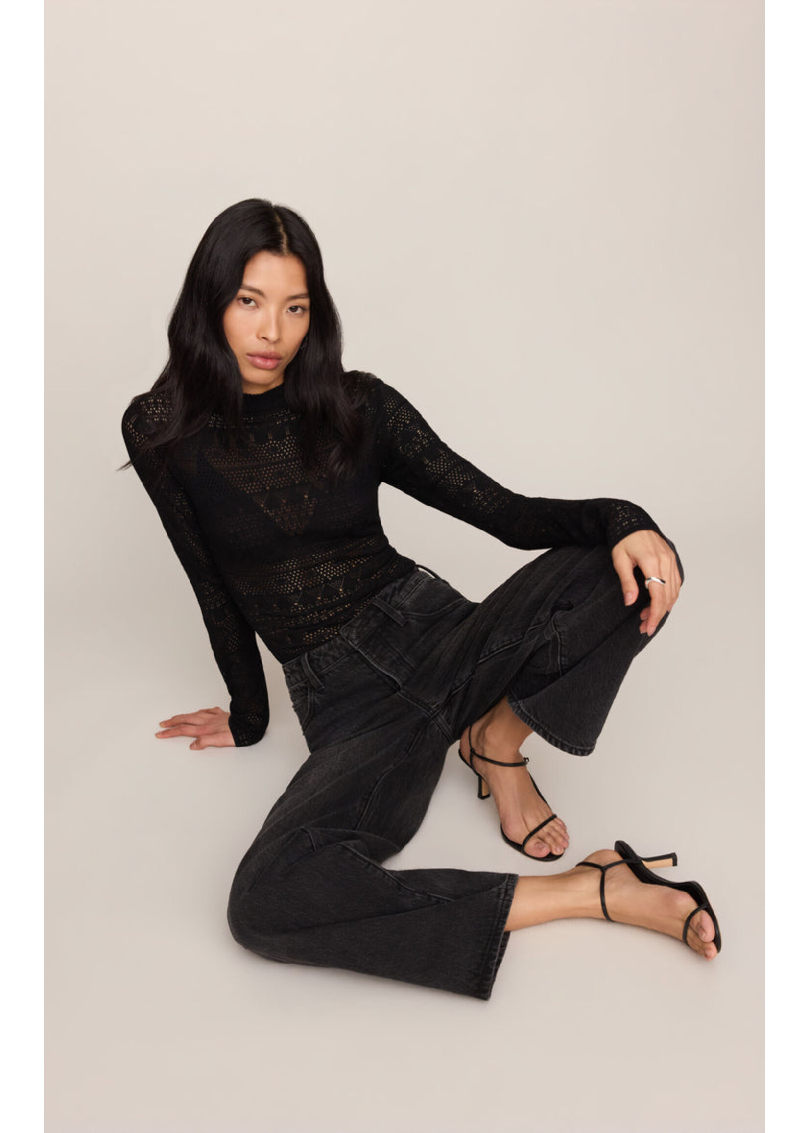 Z-Supply Z-Supply Avery Sweater Top - Black