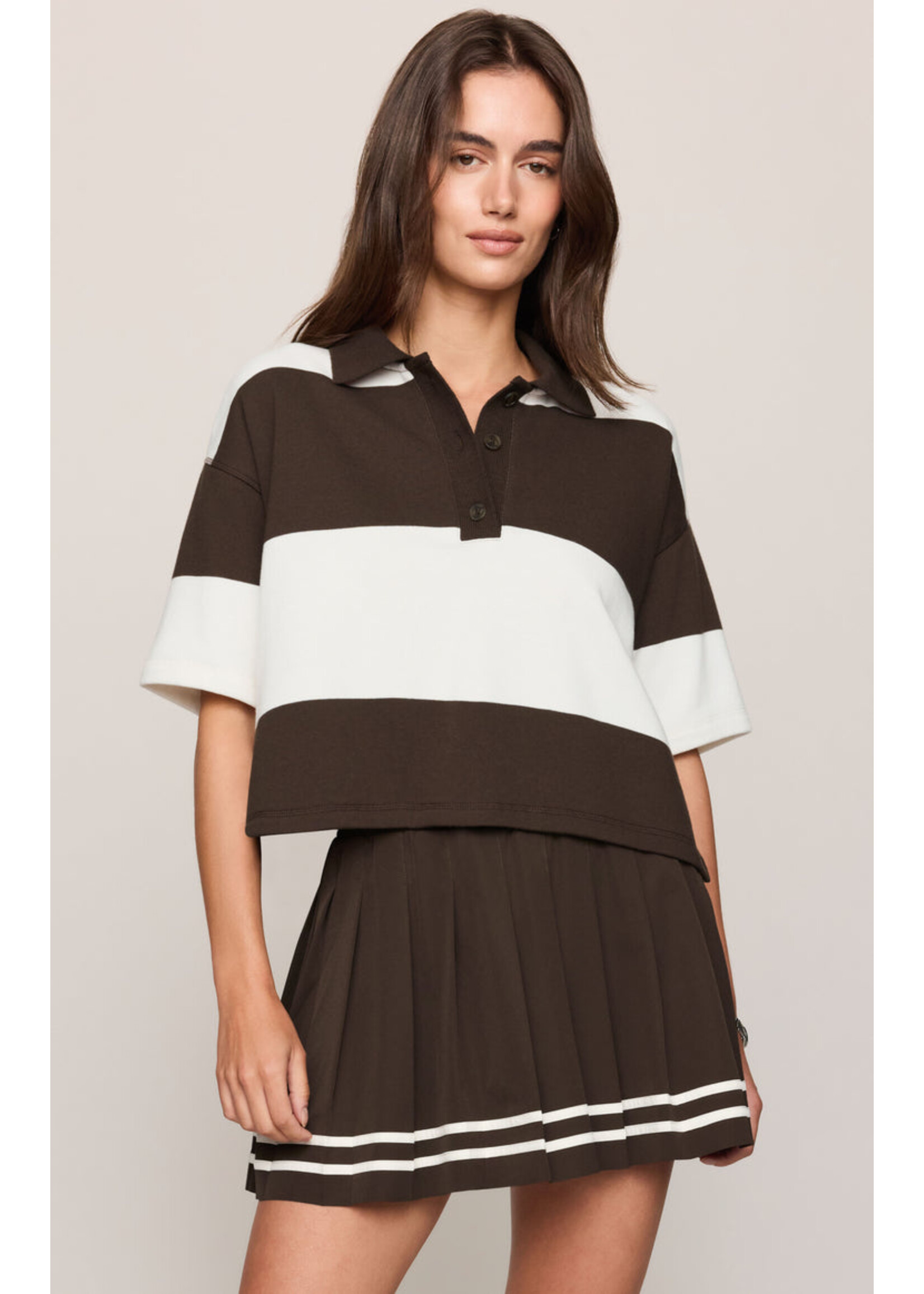 Z-Supply Z-Supply Polo Mariner - Chocolat Foncé