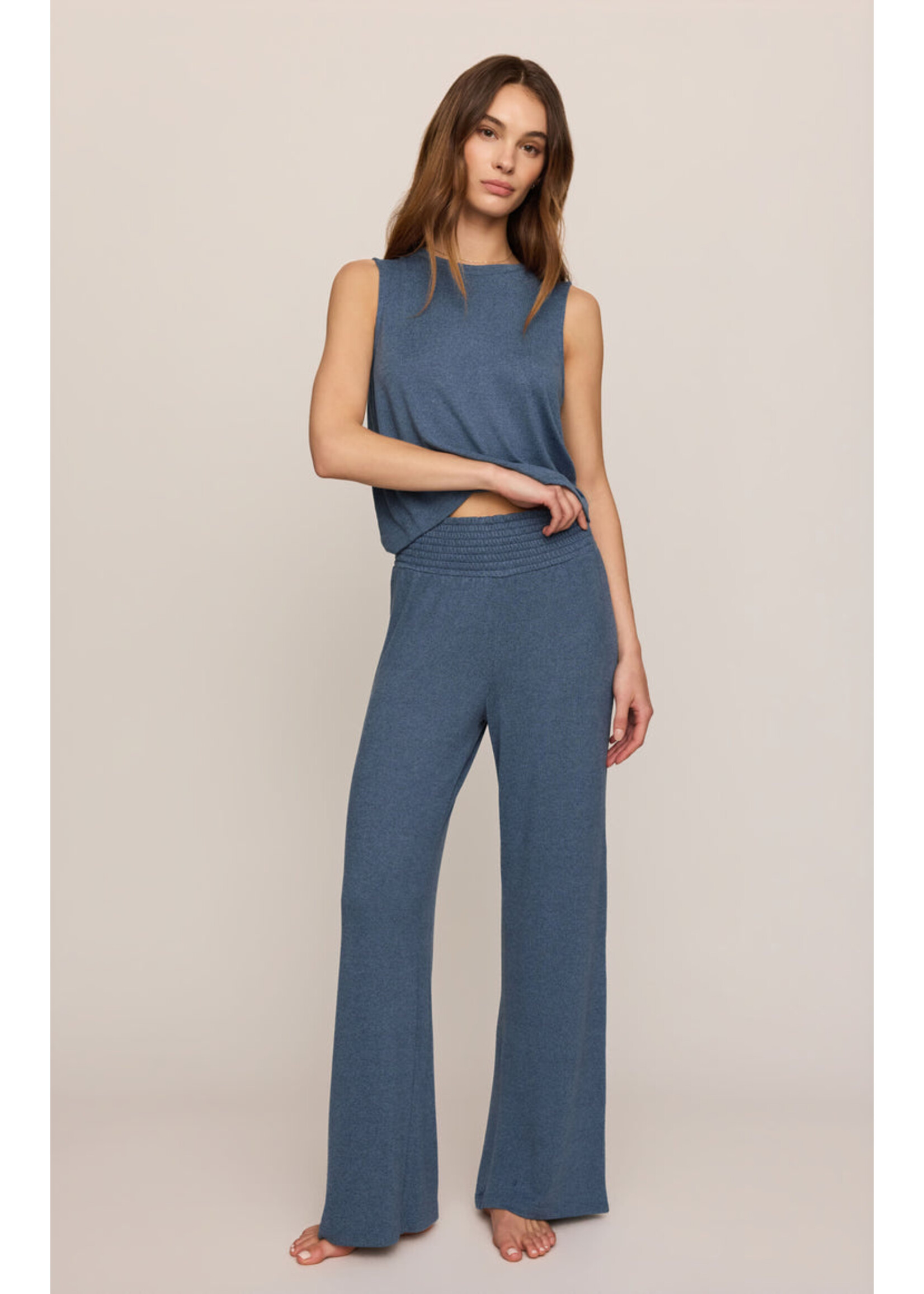 Z-Supply Z-Supply Lounge Dawn Smocked Pant - True Navy