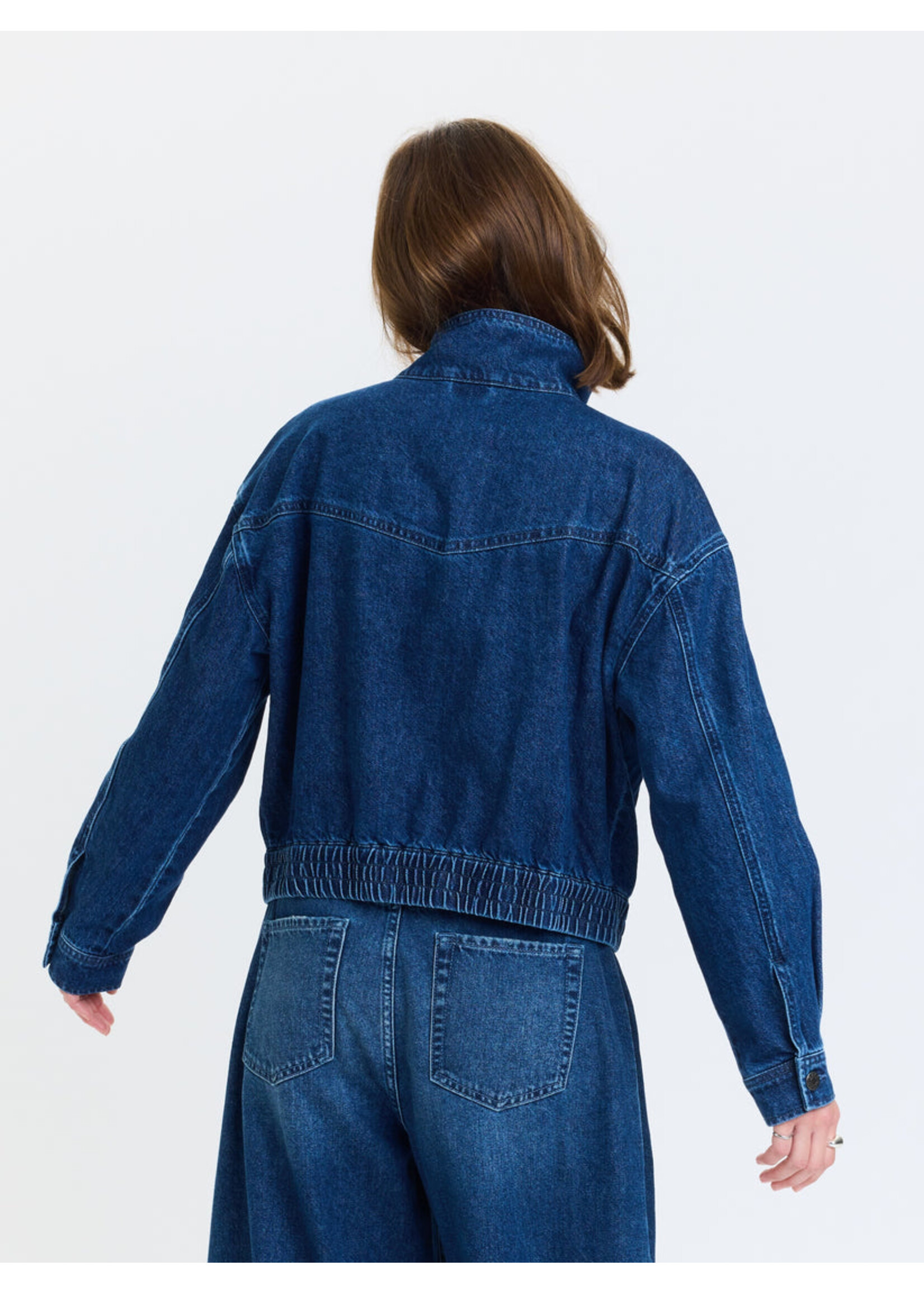 Daze Daze Phantom Funnel Neck Jacket - Rush