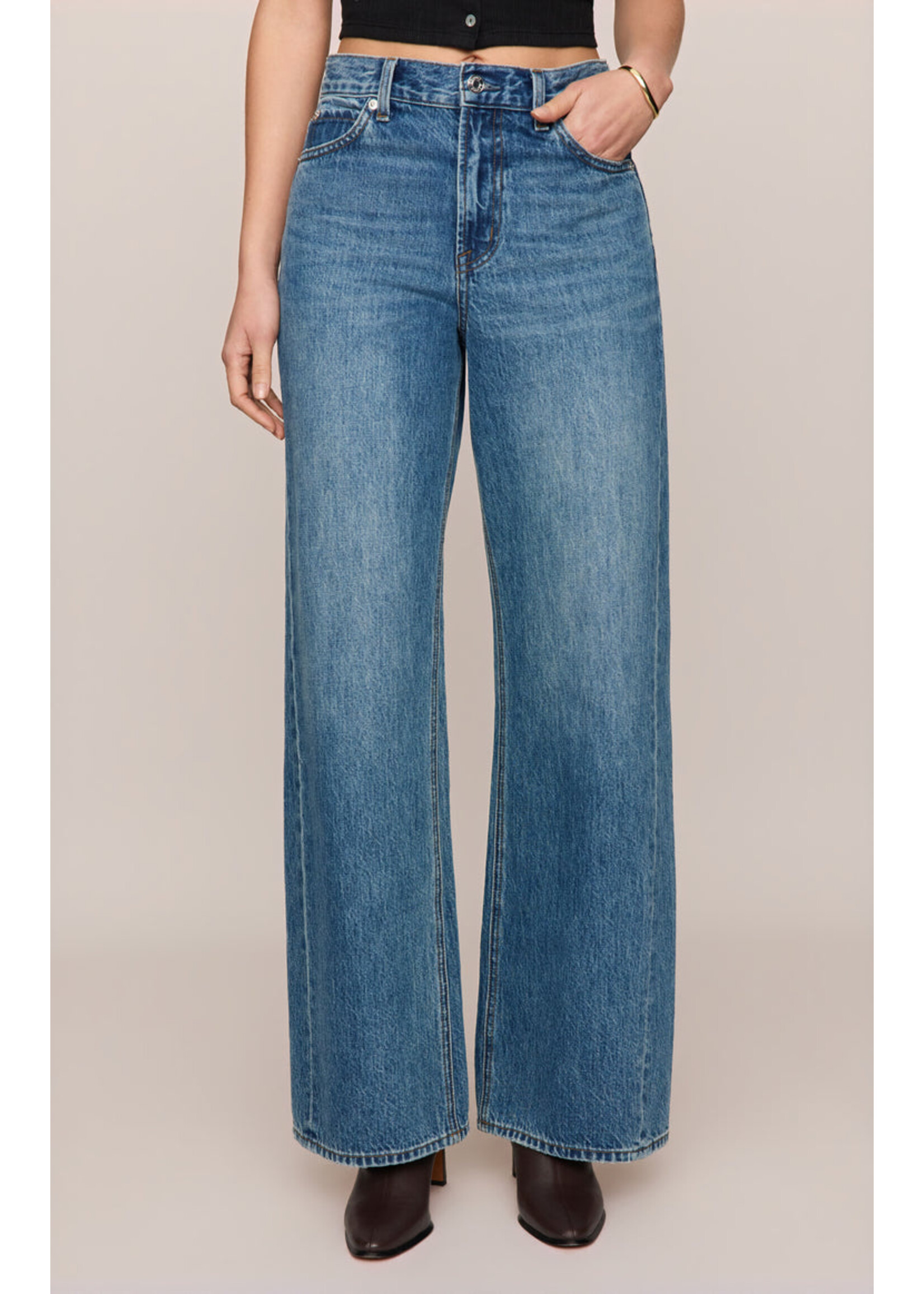 Z-Supply Z-Supply Denim The Head Turner High Rise Wide - Hush