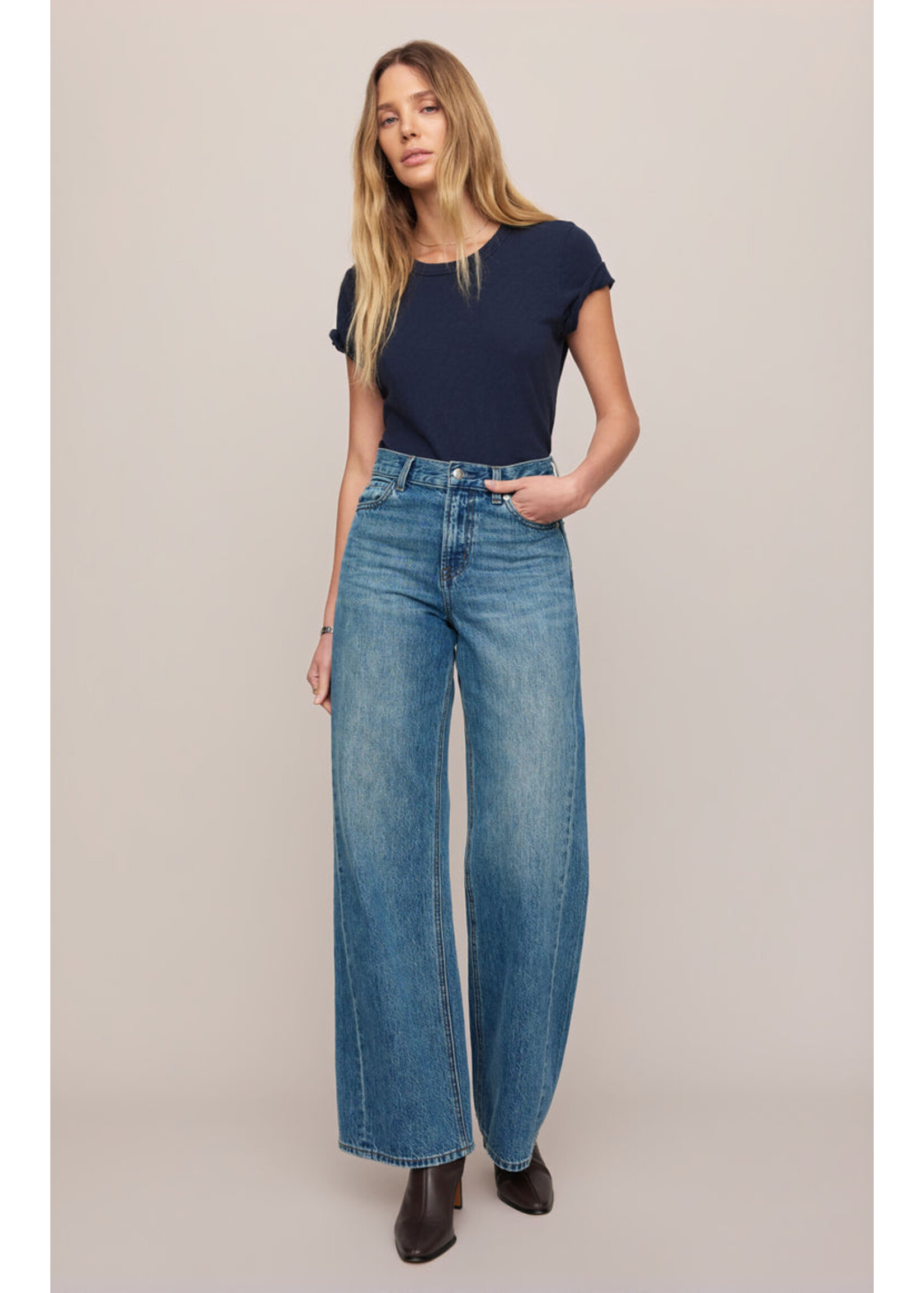 Z-Supply Z-Supply Denim The Head Turner High Rise Wide - Hush