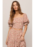 Z-Supply Z-Supply Moira Floral Top - Sandshell