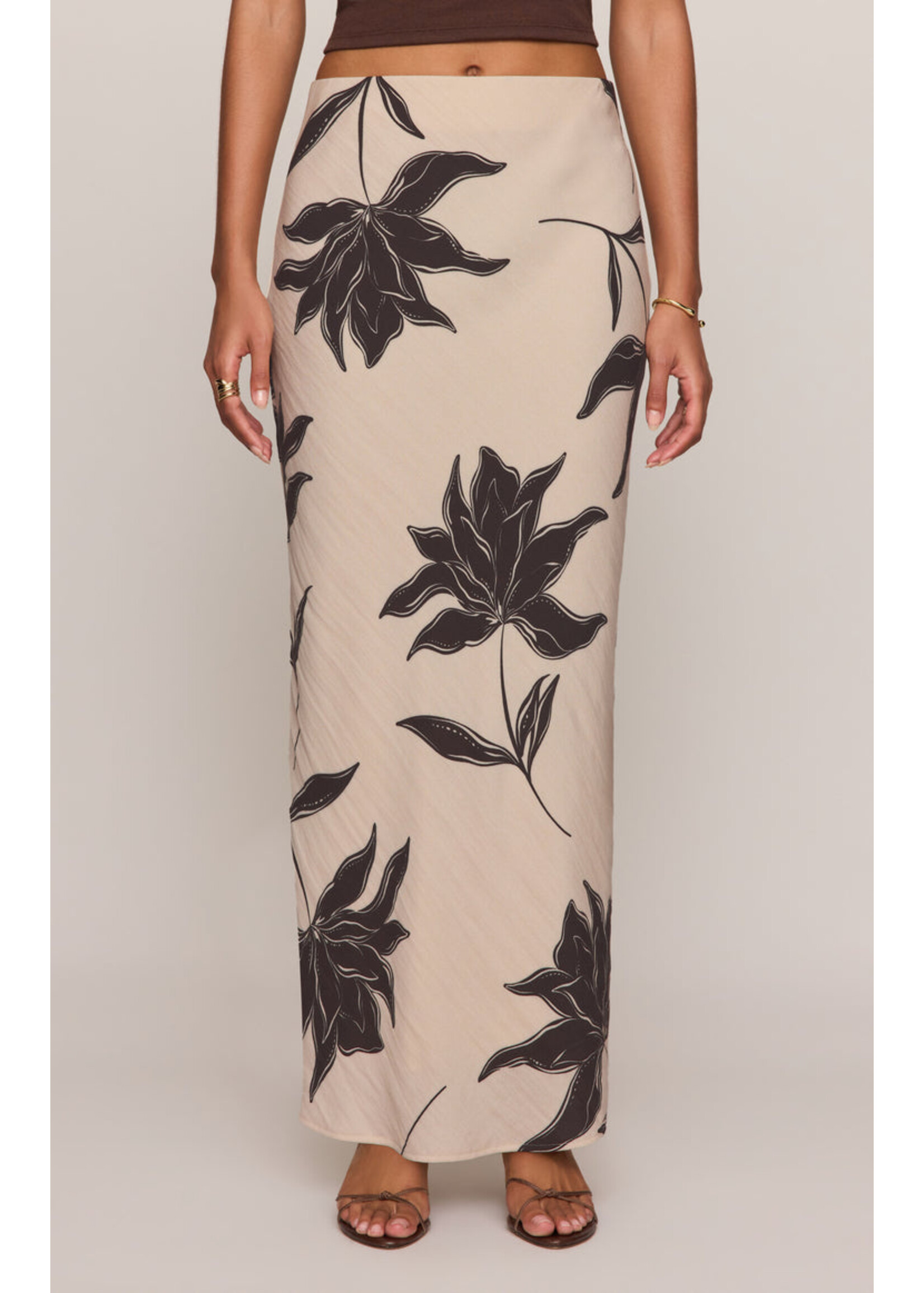 Z-Supply Z-Supply Europa Clem Floral Skirt - Soft Ecru