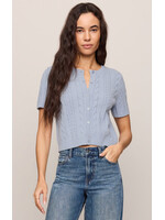 Z-Supply Z-Supply Cardigan Manches Courte Cera -  Skyline