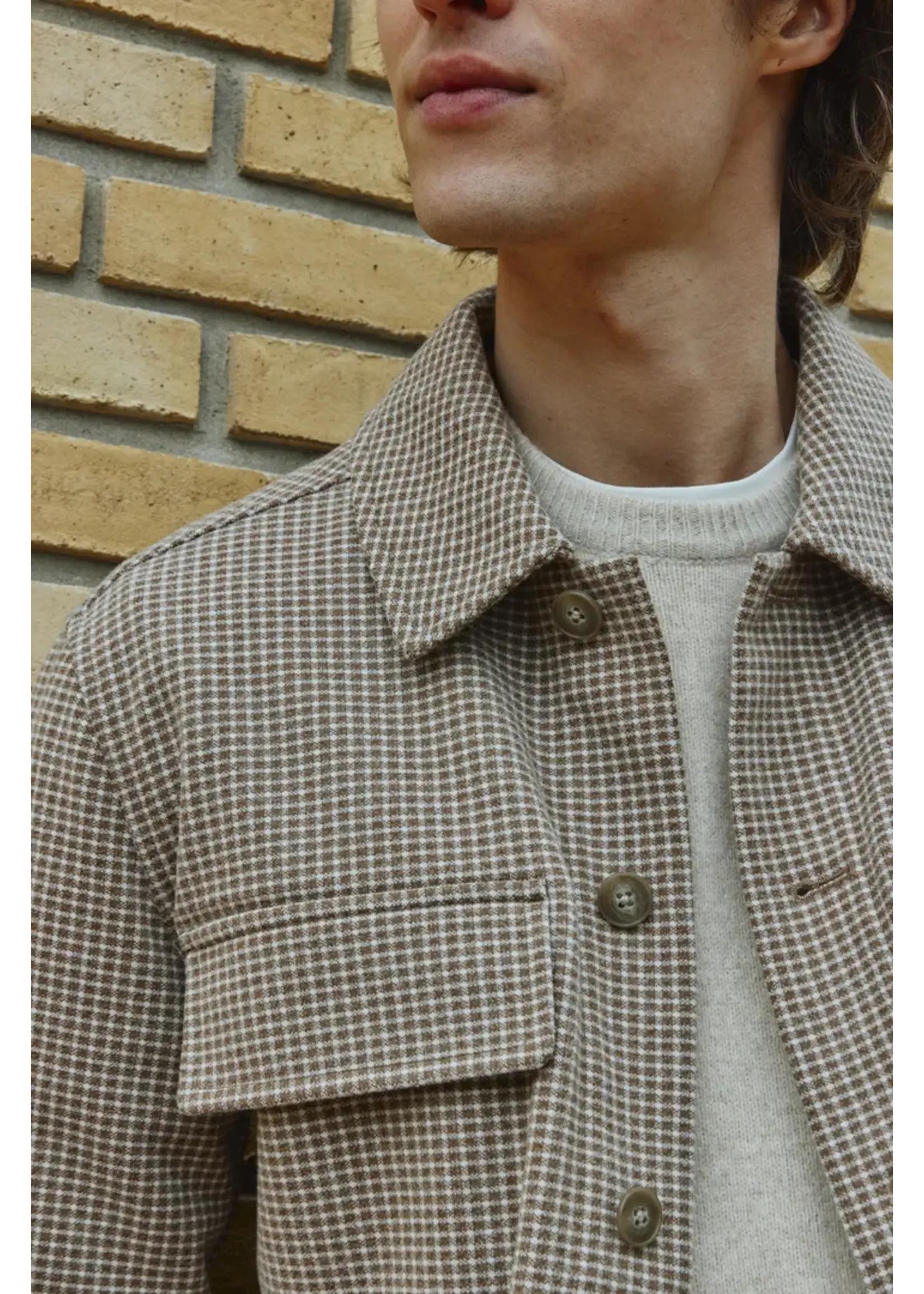 Casual Friday Casual Friday Benjamin Jacket - Sepia Plaid