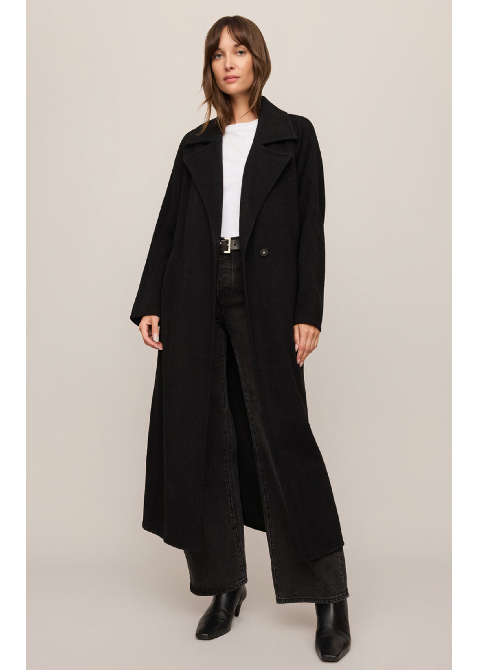 Z-Supply Z-Supply Crosby Cocoon Coat -Black