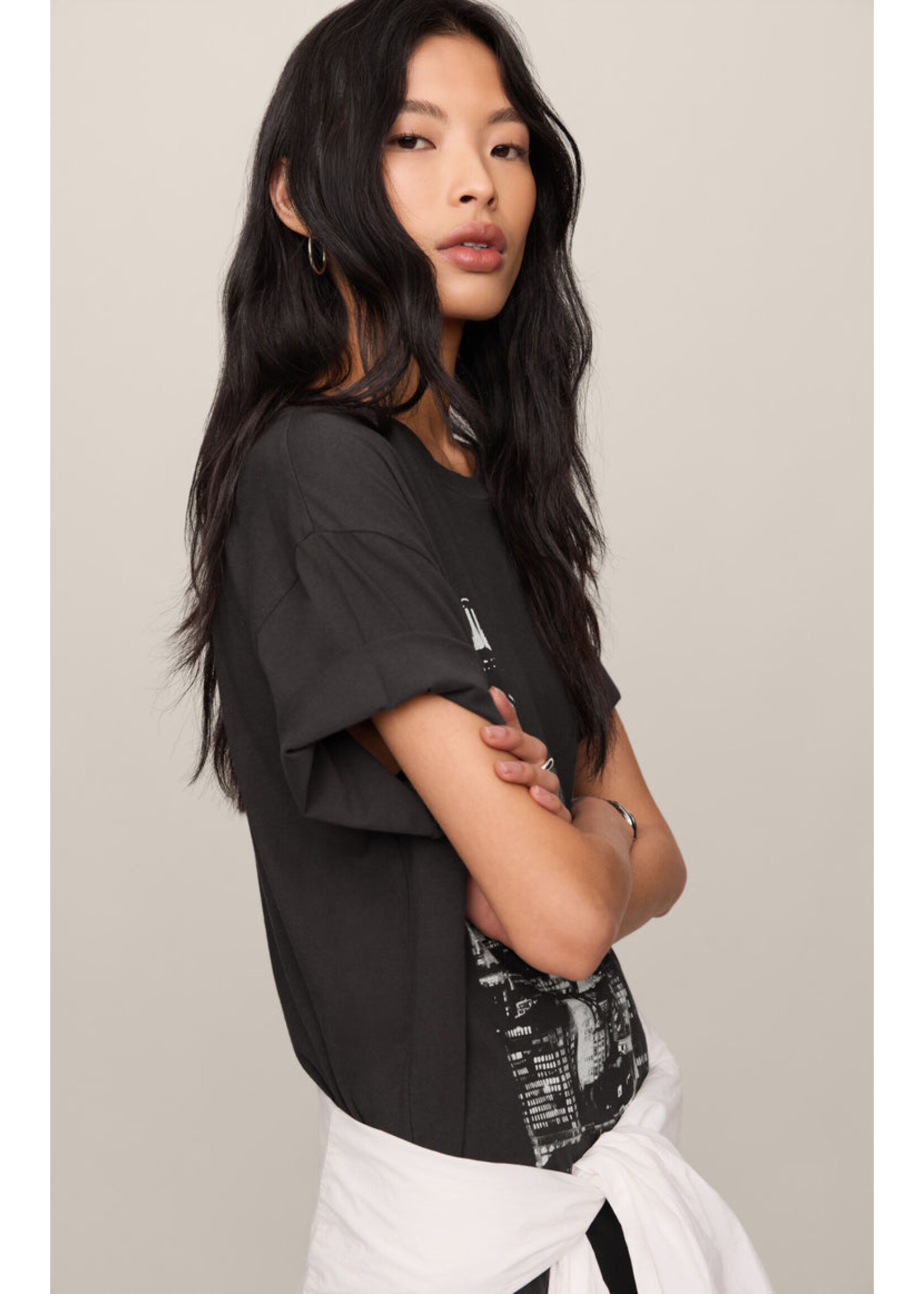 Z-Supply Z-Supply Wishes City Tee - Black Sand