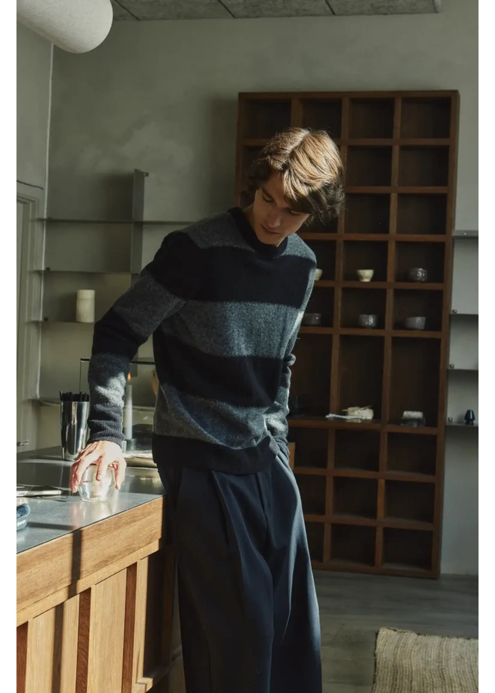 Casual Friday Casual Friday Tricot Asgar -Charcoal