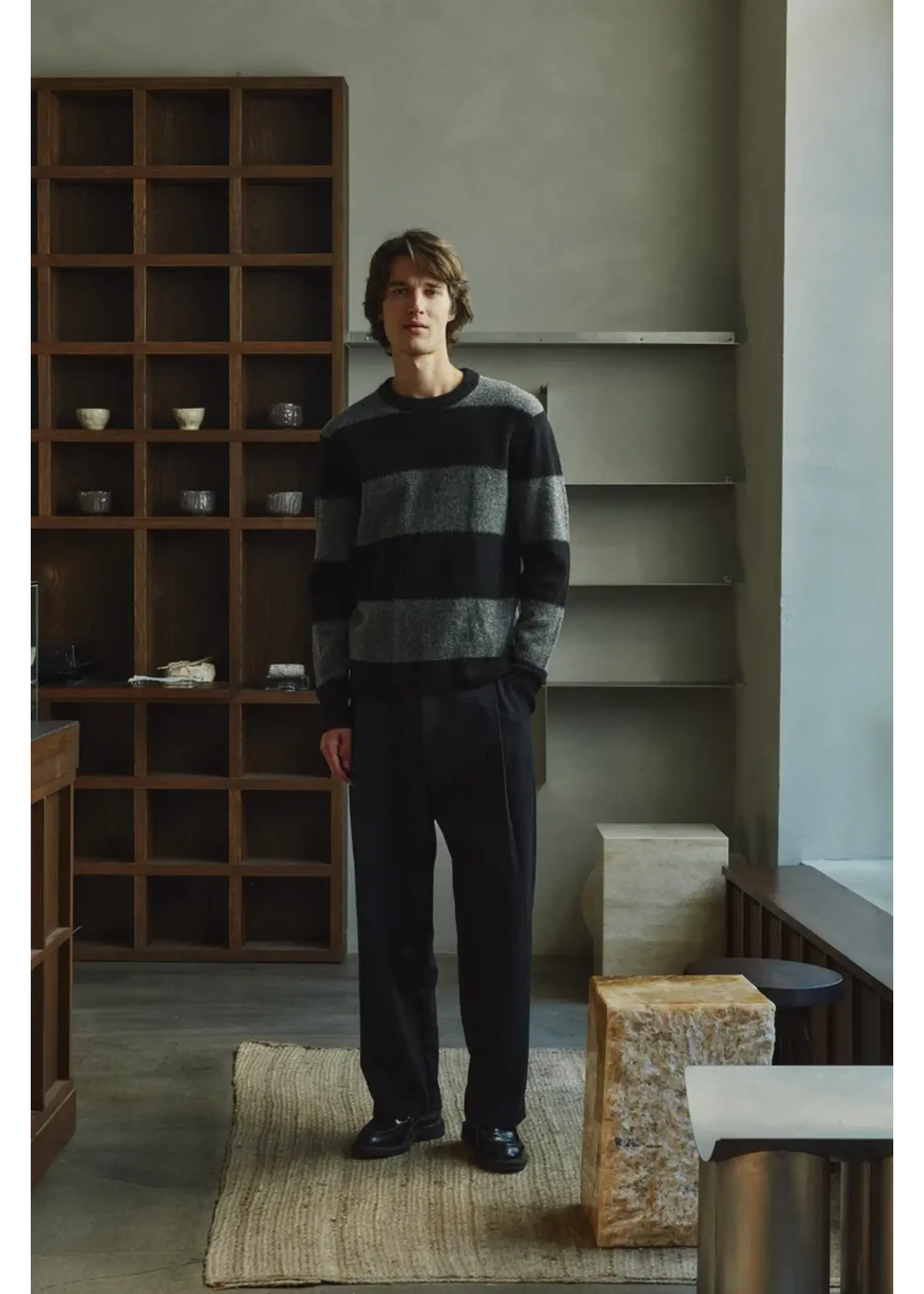 Casual Friday Casual Friday Tricot Asgar -Charcoal