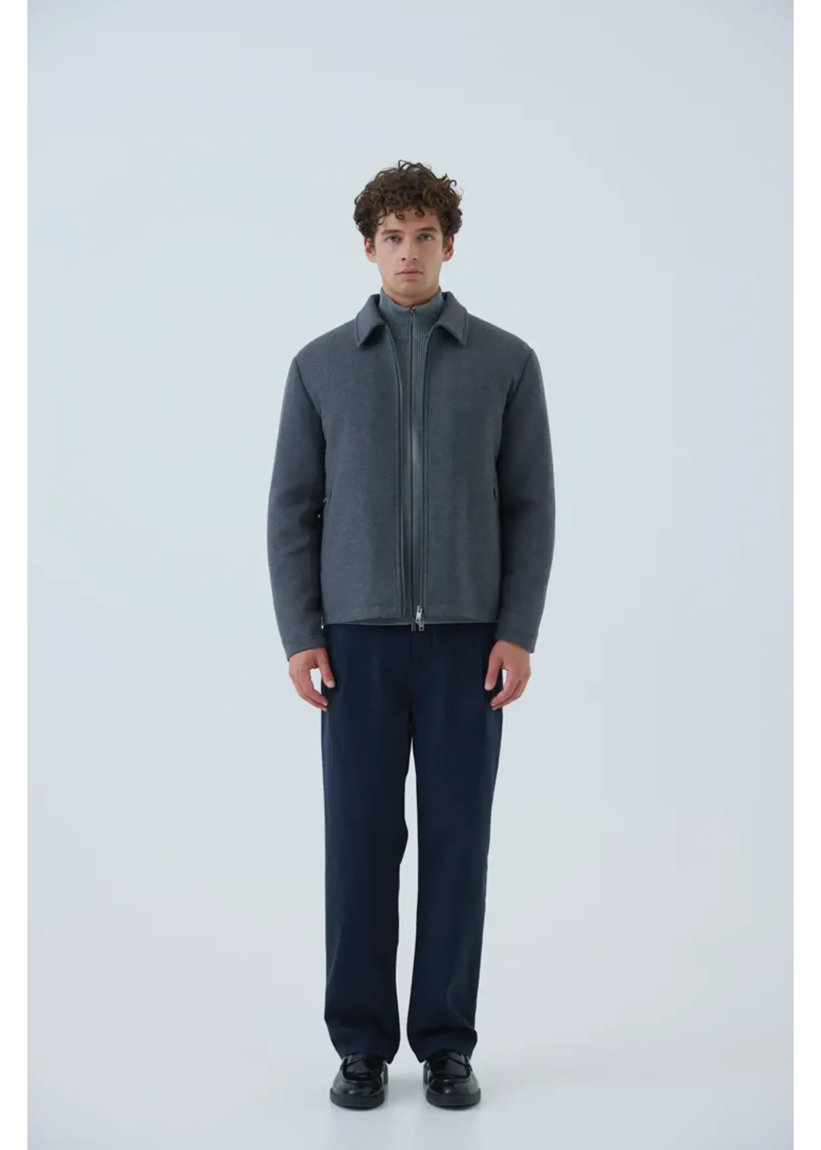 Casual Friday Casual Friday Mags Padded Jacket - Charcoal