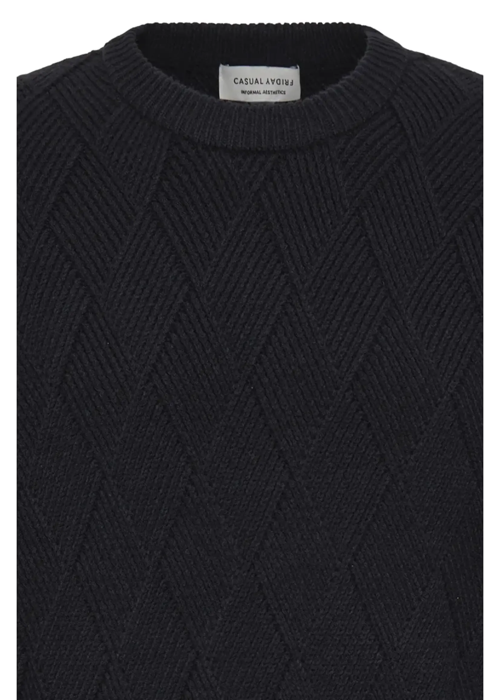Casual Friday Casual Friday Tricot Rolando - Marine Foncé