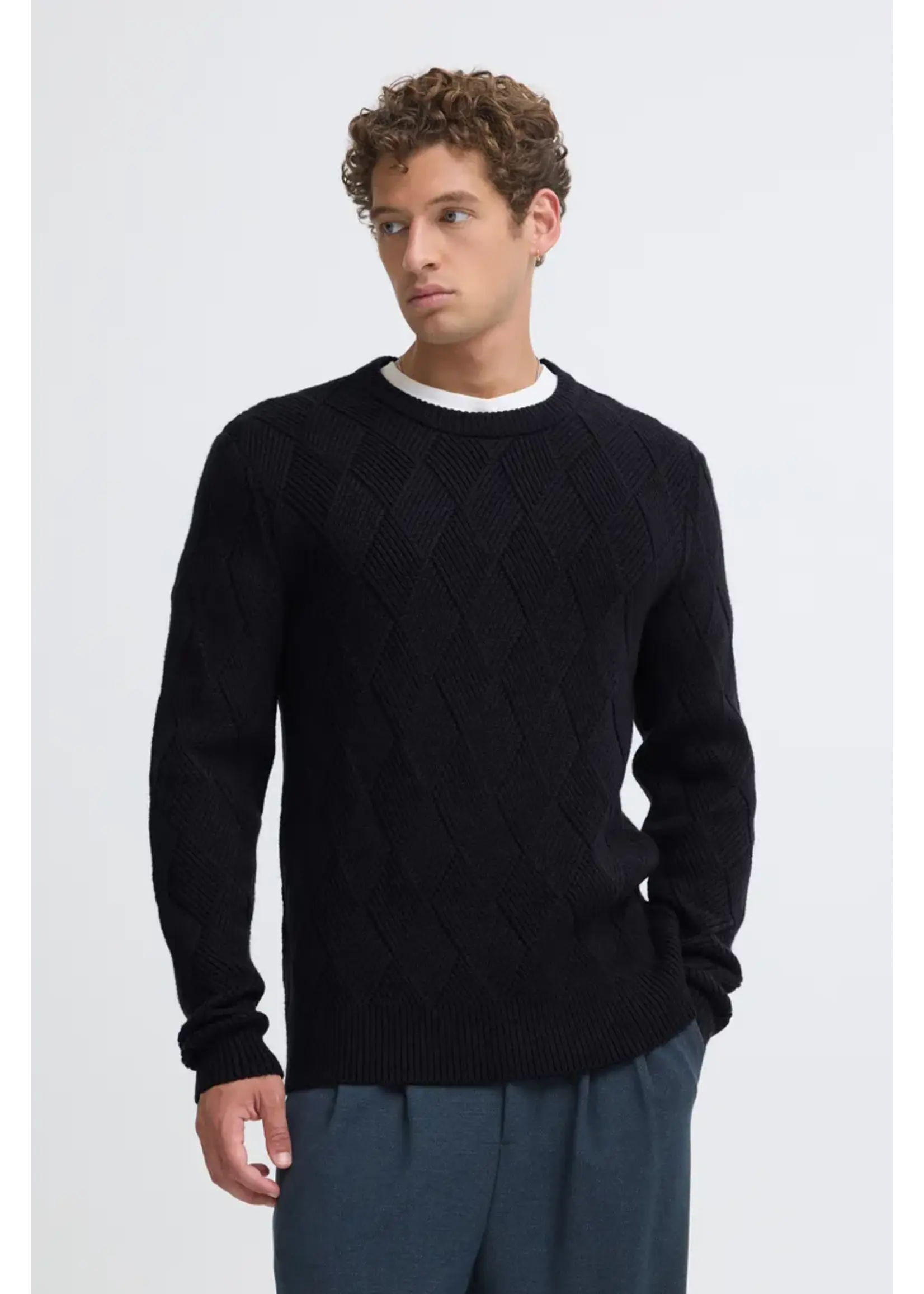 Casual Friday Casual Friday Tricot Rolando - Marine Foncé