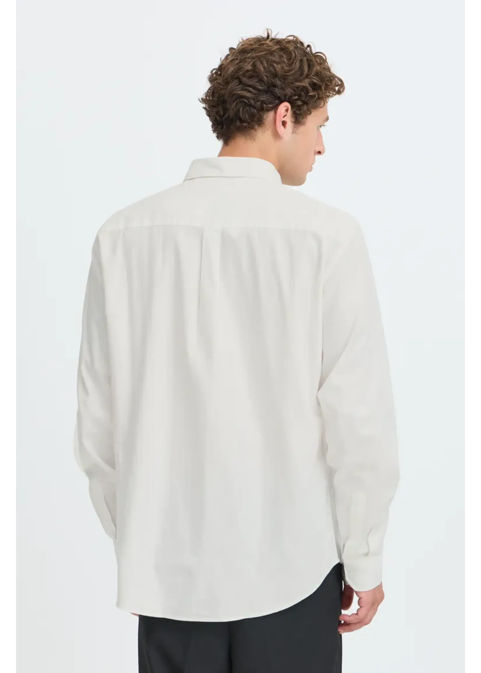 Casual Friday Casual Friday Anton BD Fil A Fil Shirt - Snow White