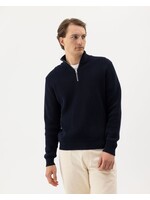 Holebrook Holebrook Vincent T-Neck Sweater - Navy